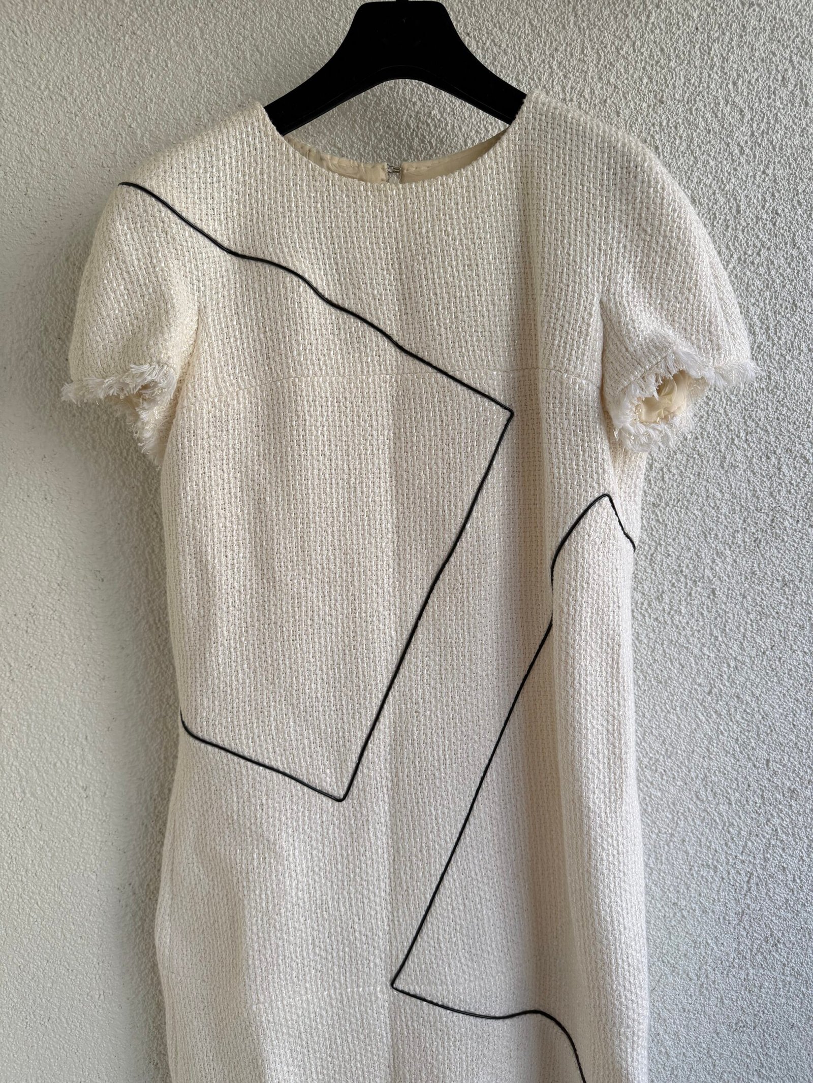 Chanel Ecru Mini Dress - Görsel 4