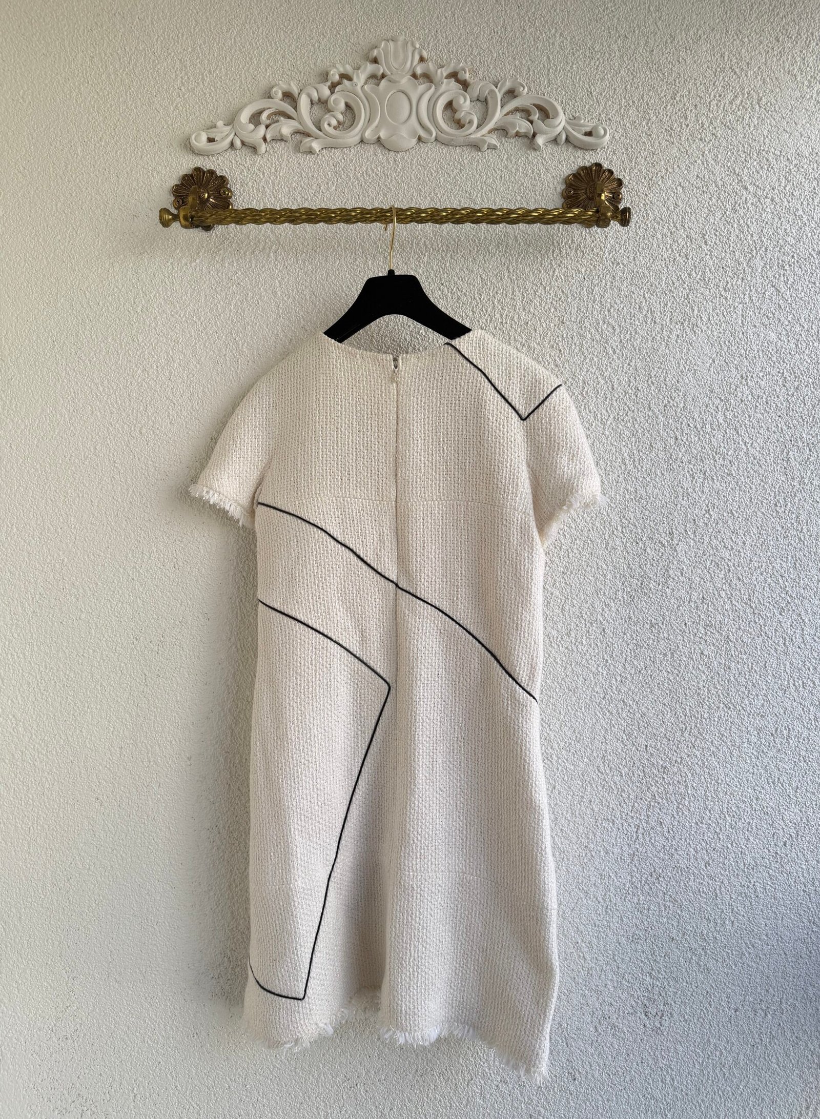 Chanel Ecru Mini Dress - Görsel 3