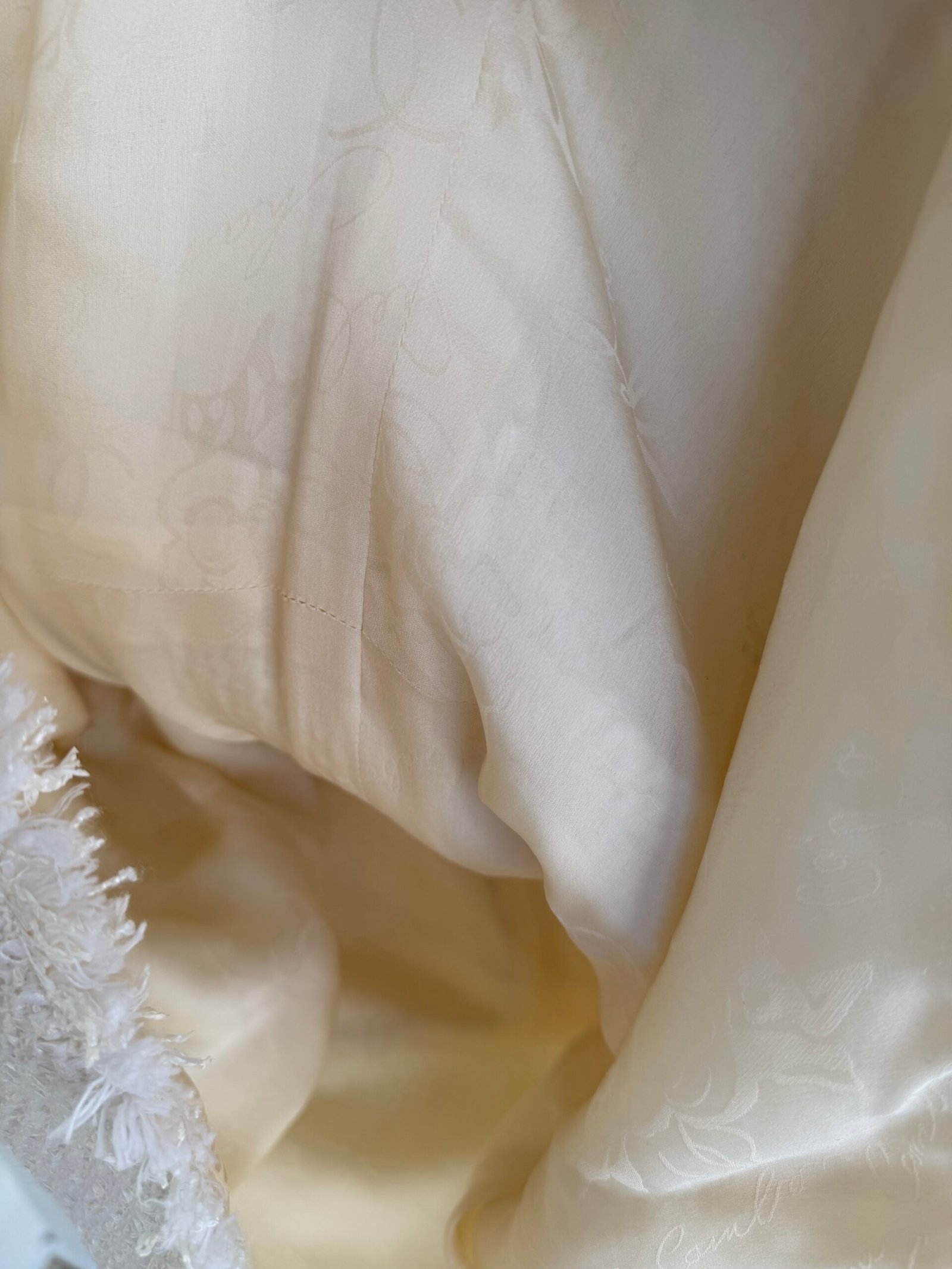 Chanel Ecru Mini Dress - Görsel 11