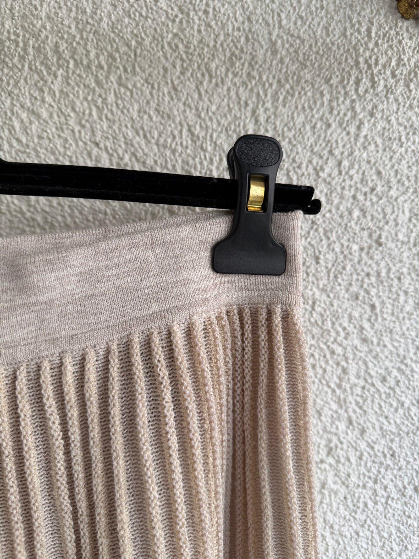 Hermes Plise Linen Skirt - Image 8