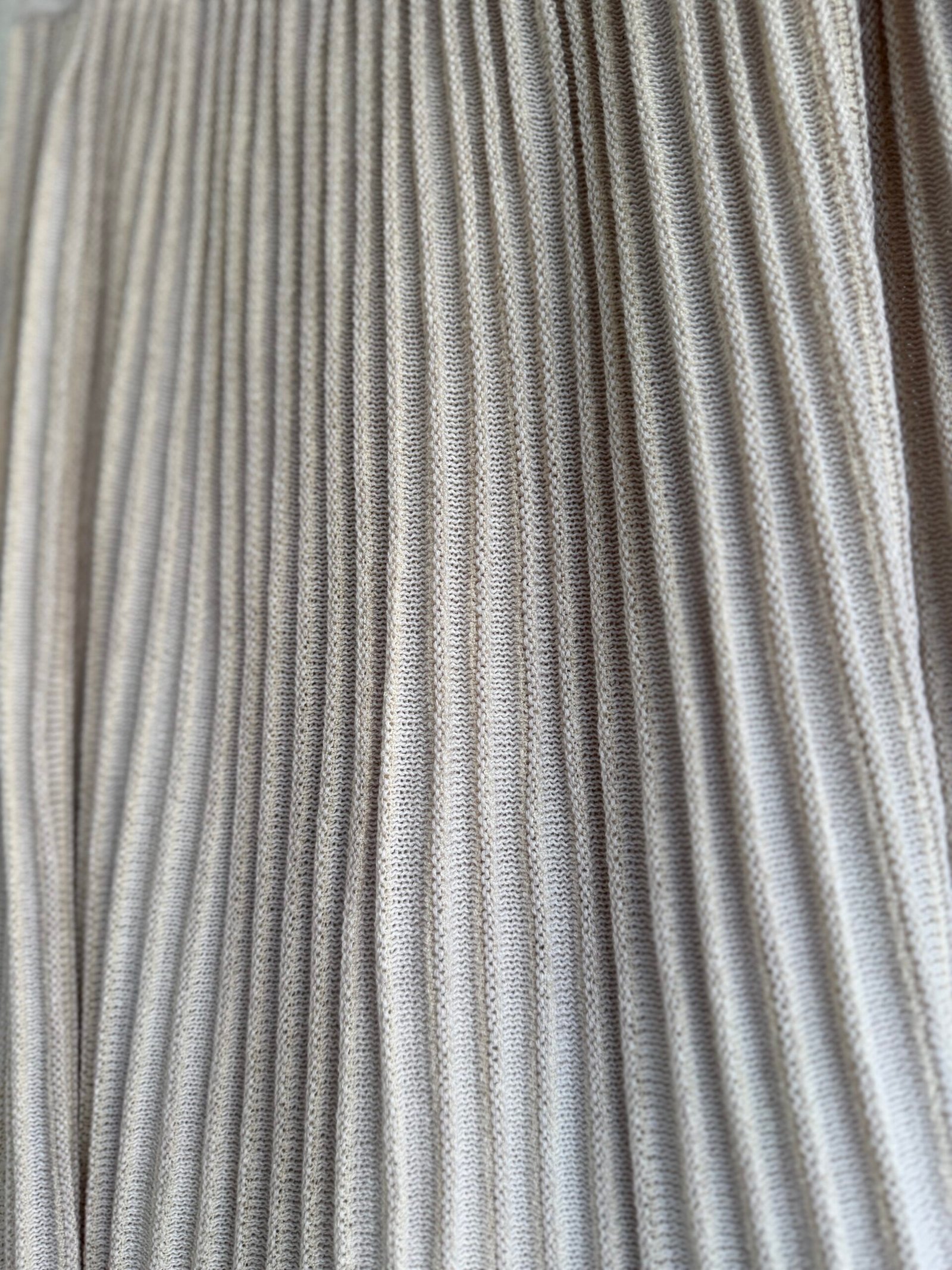 Hermes Plise Linen Skirt - Image 6