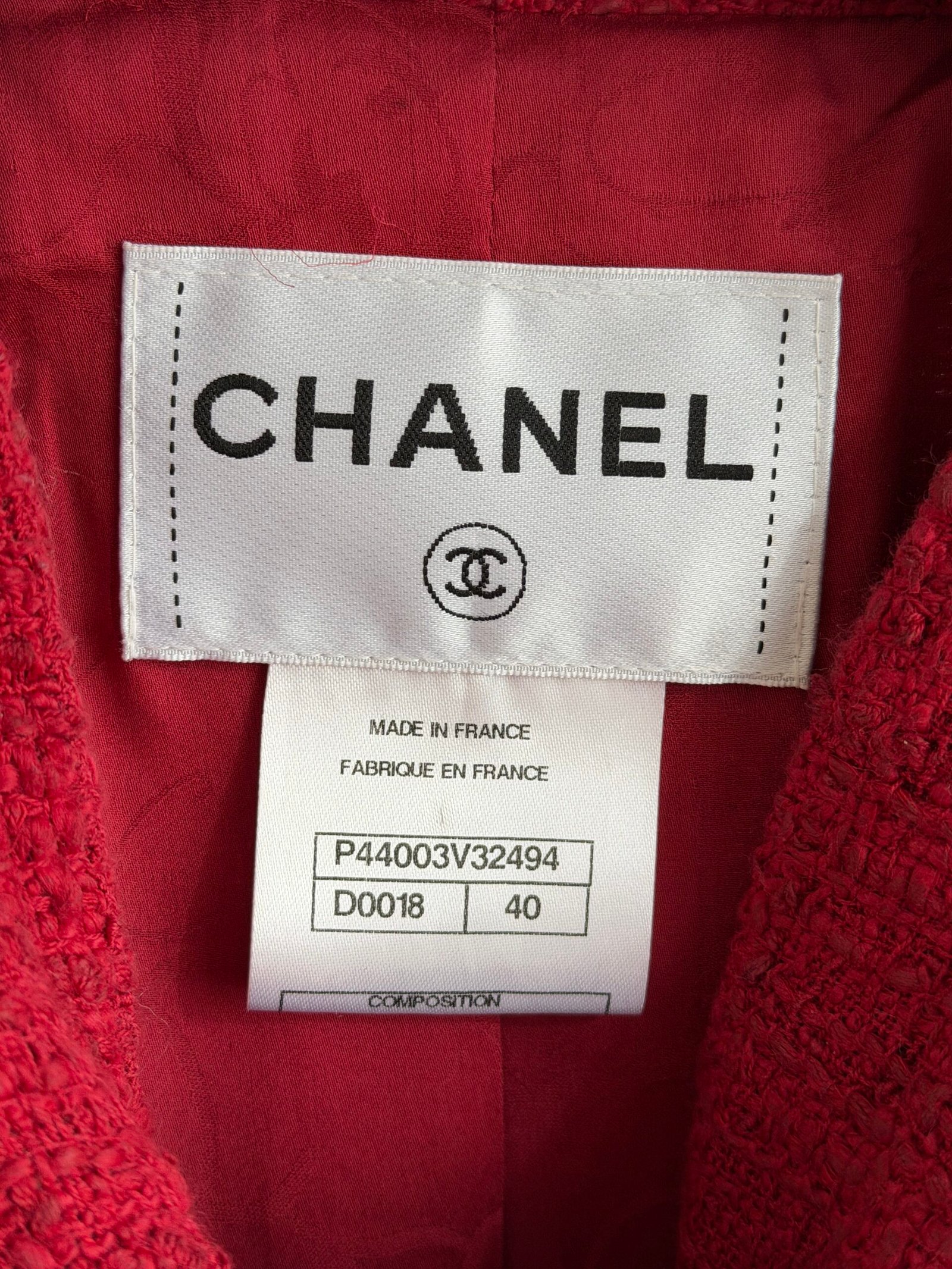 Chanel Classic Tweed Jacket - Görsel 7