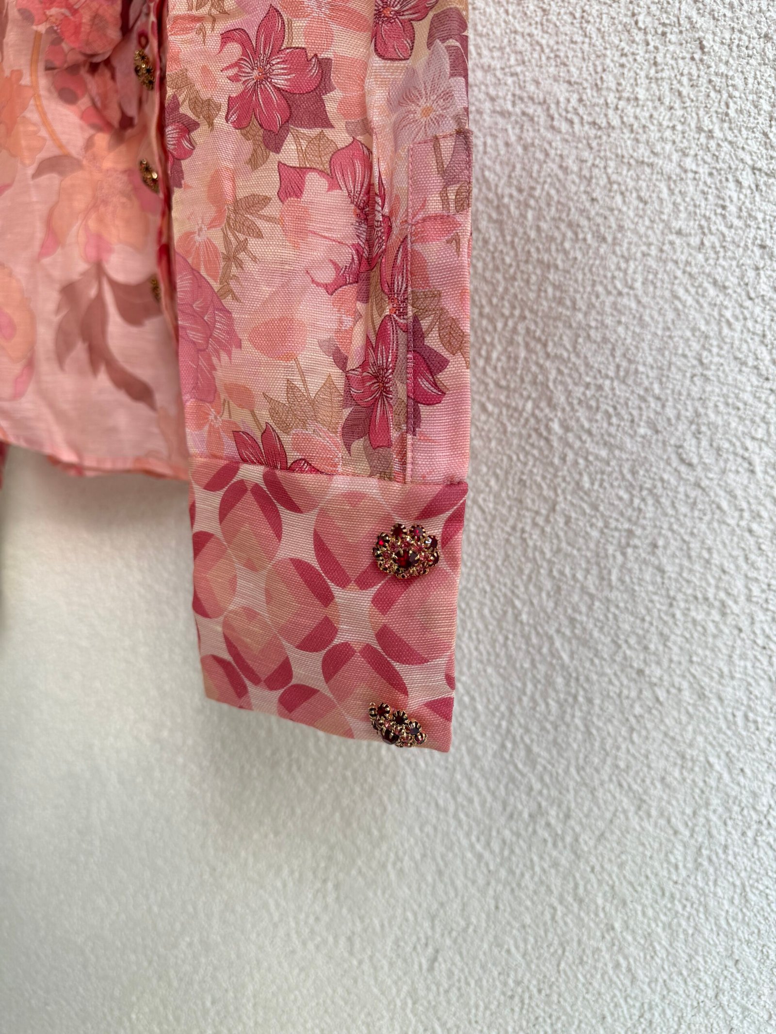 Zimmermann Floral Pattern Transparent Blouse - Görsel 3