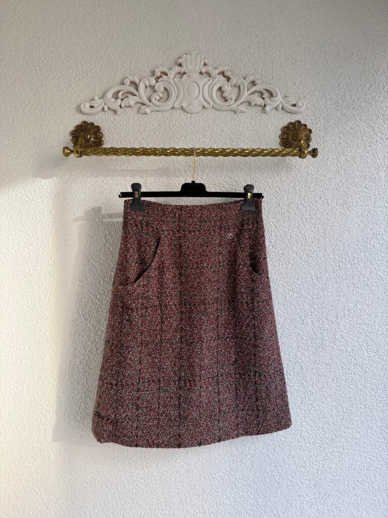 Chanel Tweed Mini Skirt