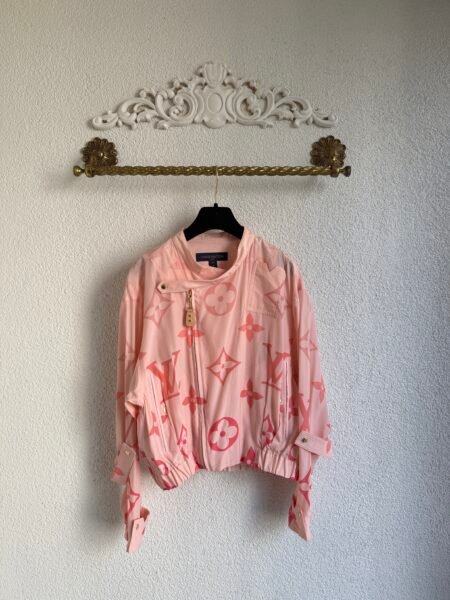 Louis Vuitton Monogram Silk Jacket