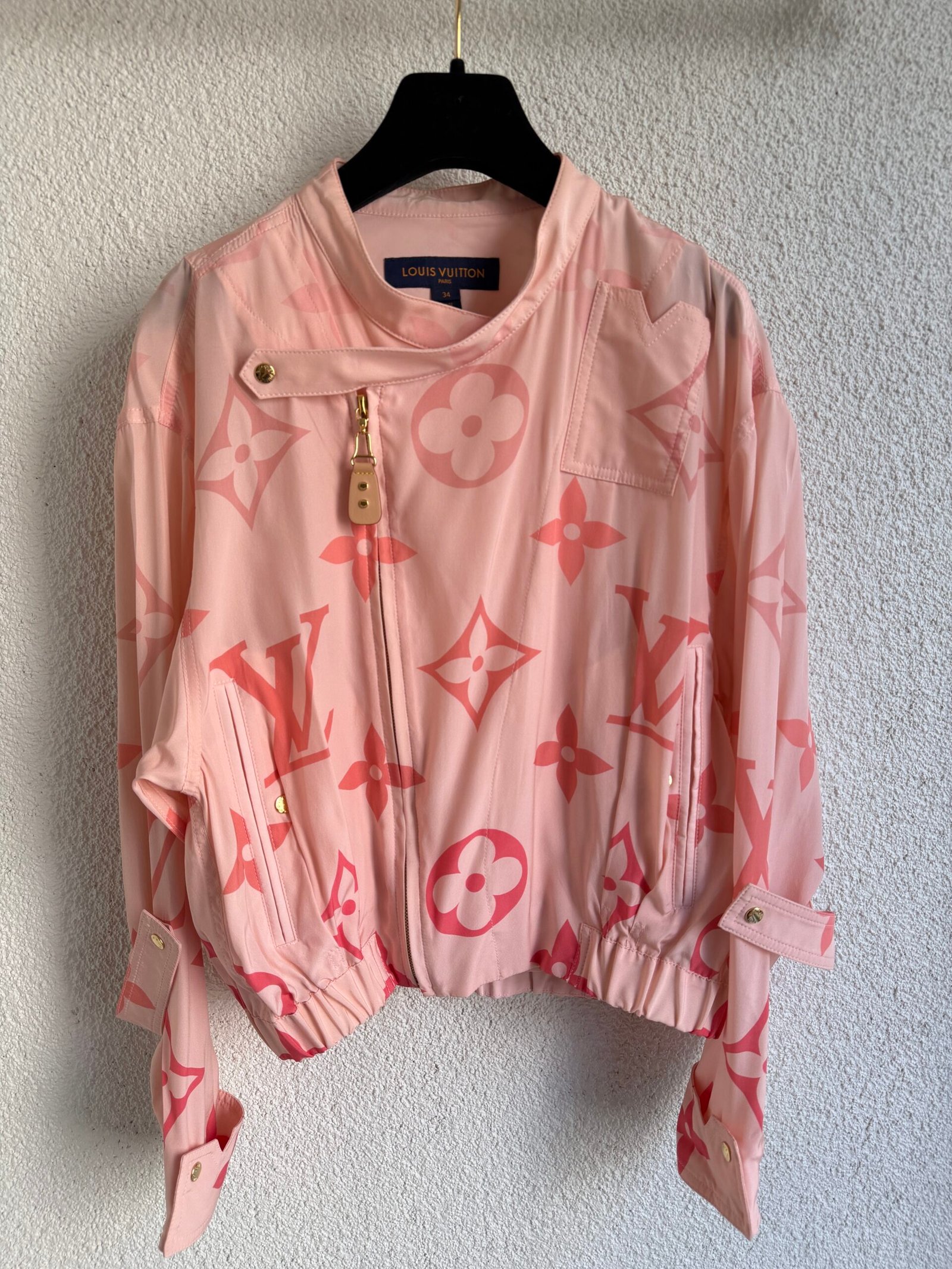 Louis Vuitton Monogram Silk Jacket - Görsel 2
