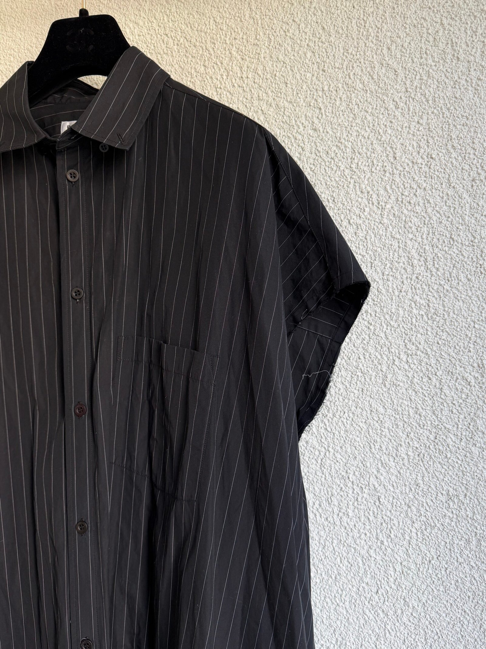 Balenciaga Striped Oversized Dress - Görsel 3