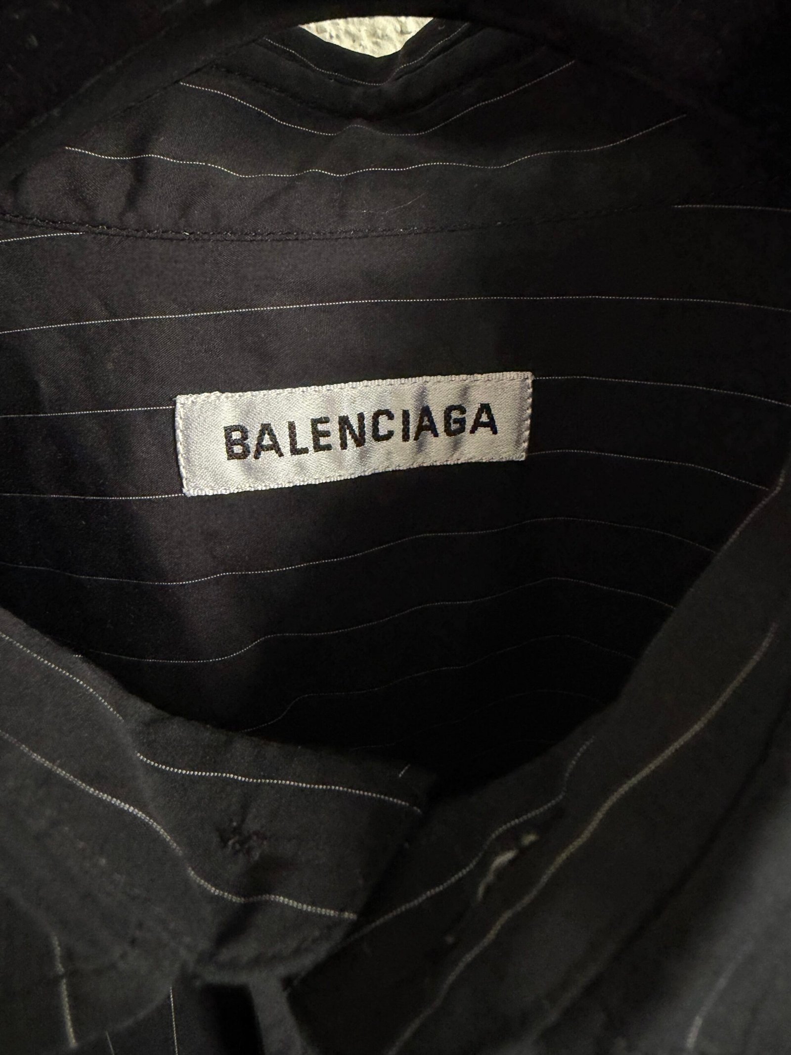 Balenciaga Striped Oversized Dress - Görsel 6