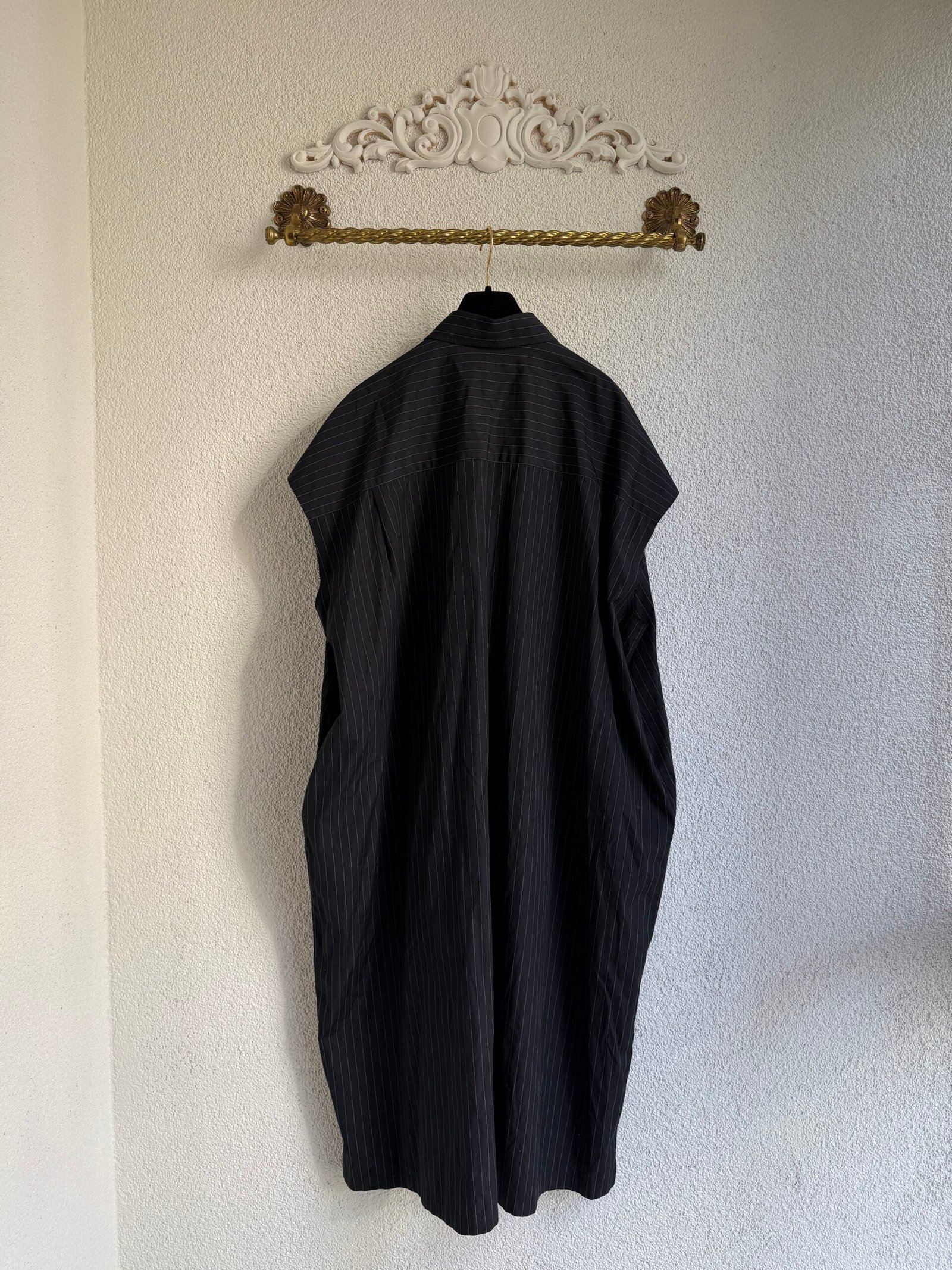 Balenciaga Striped Oversized Dress - Görsel 8