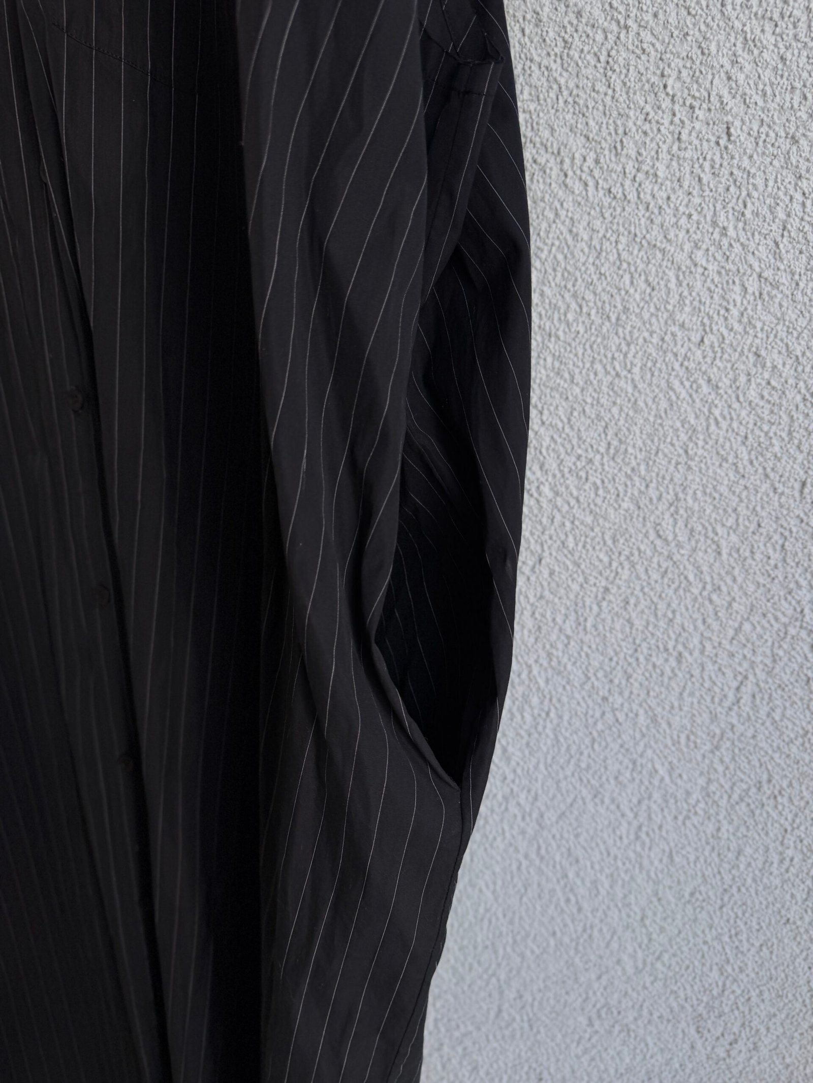 Balenciaga Striped Oversized Dress - Görsel 9