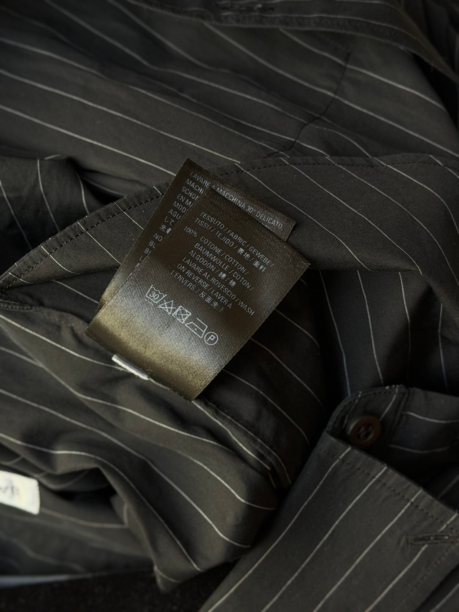 Balenciaga Striped Oversized Dress - Görsel 11