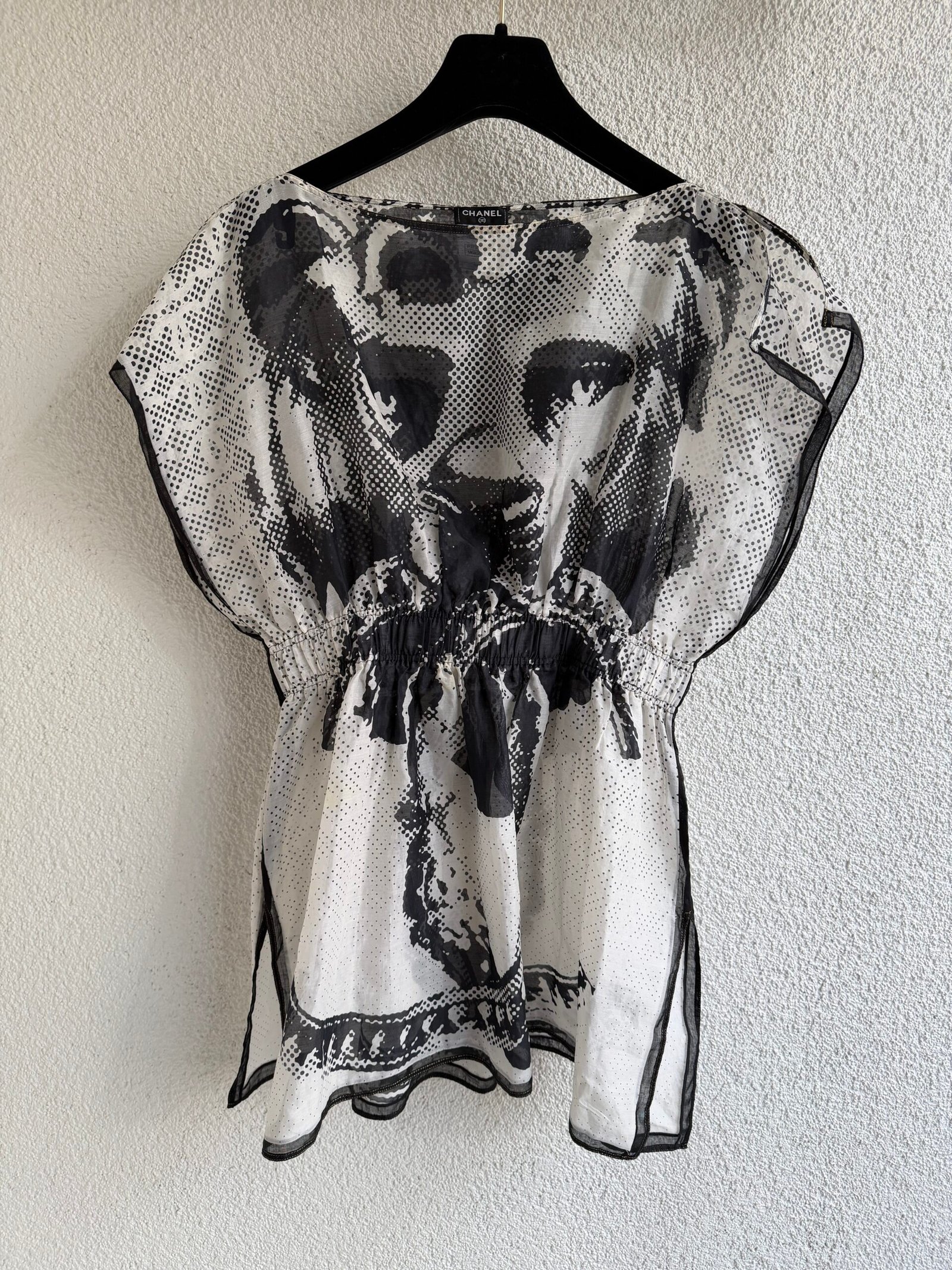 Chanel Print Detail Mini Pareo - Image 2