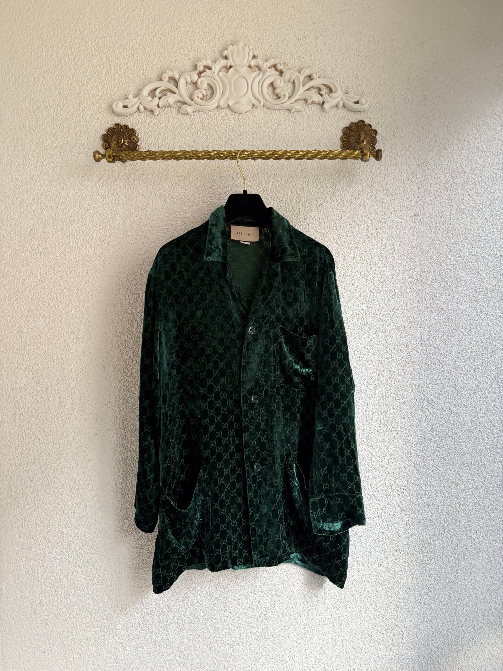 Gucci GG Logo Velvet Two-Piece Set - Image 2