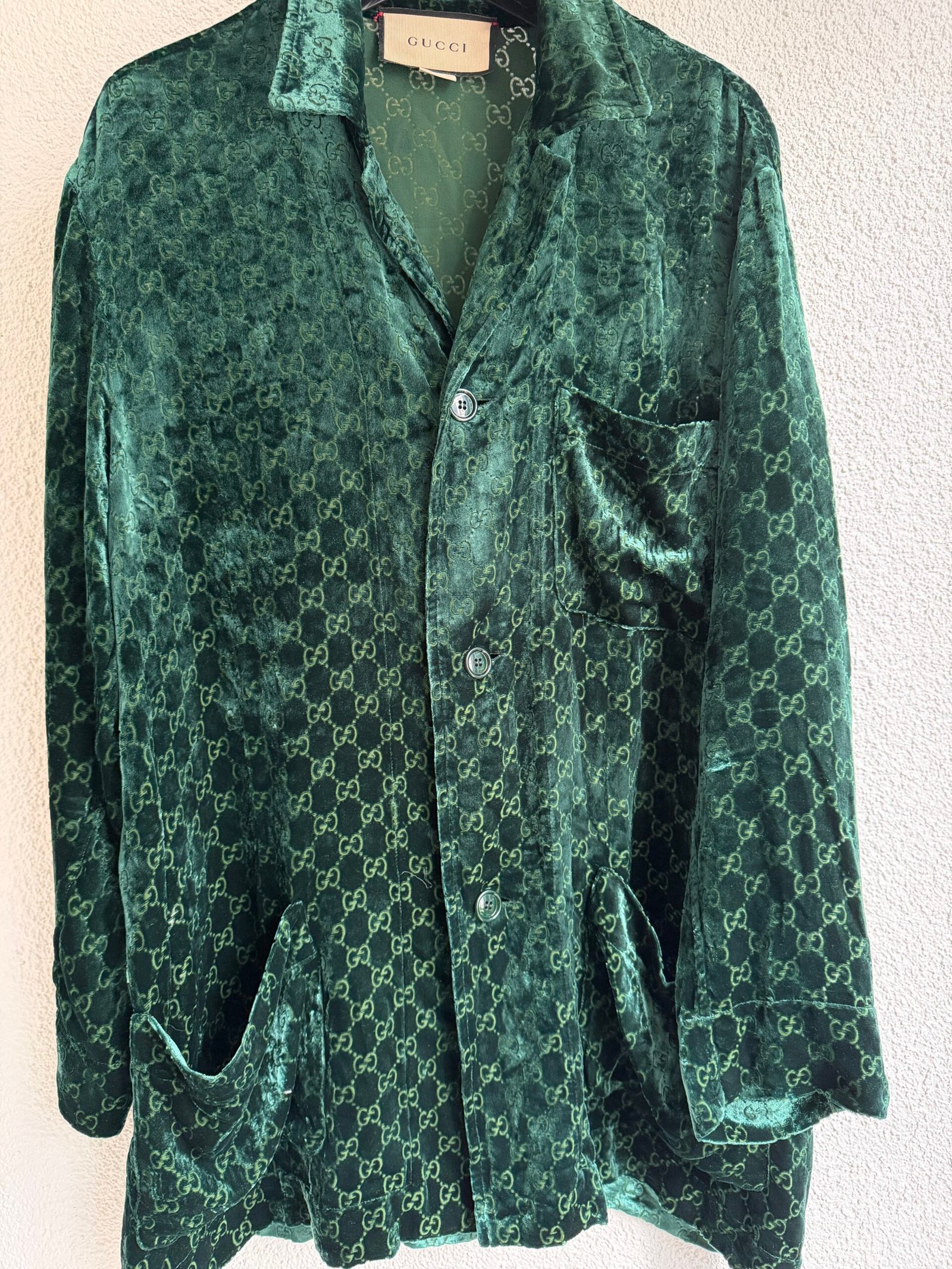 Gucci GG Logo Velvet Two-Piece Set - Image 3