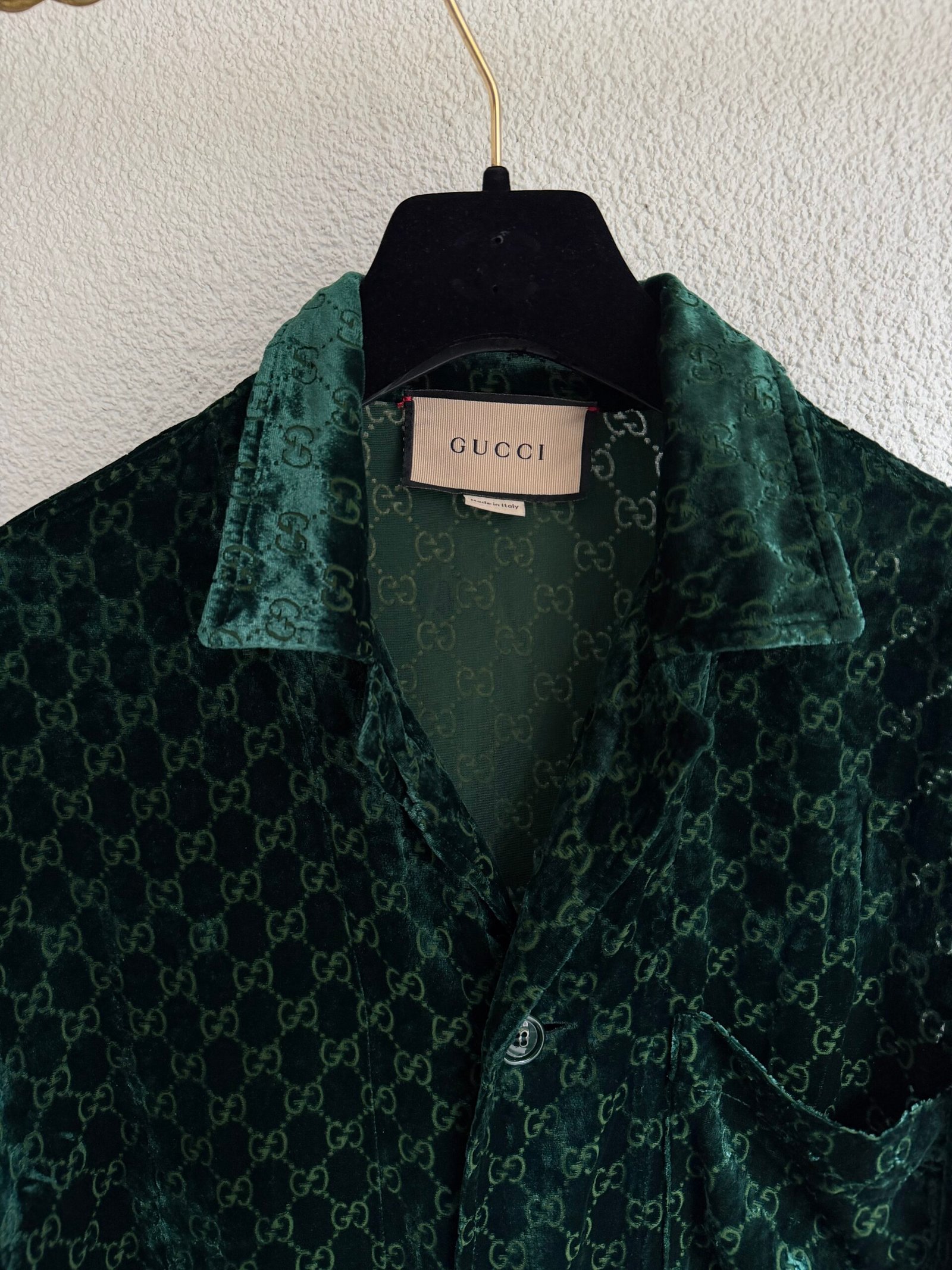 Gucci GG Logo Velvet Two-Piece Set - Image 4