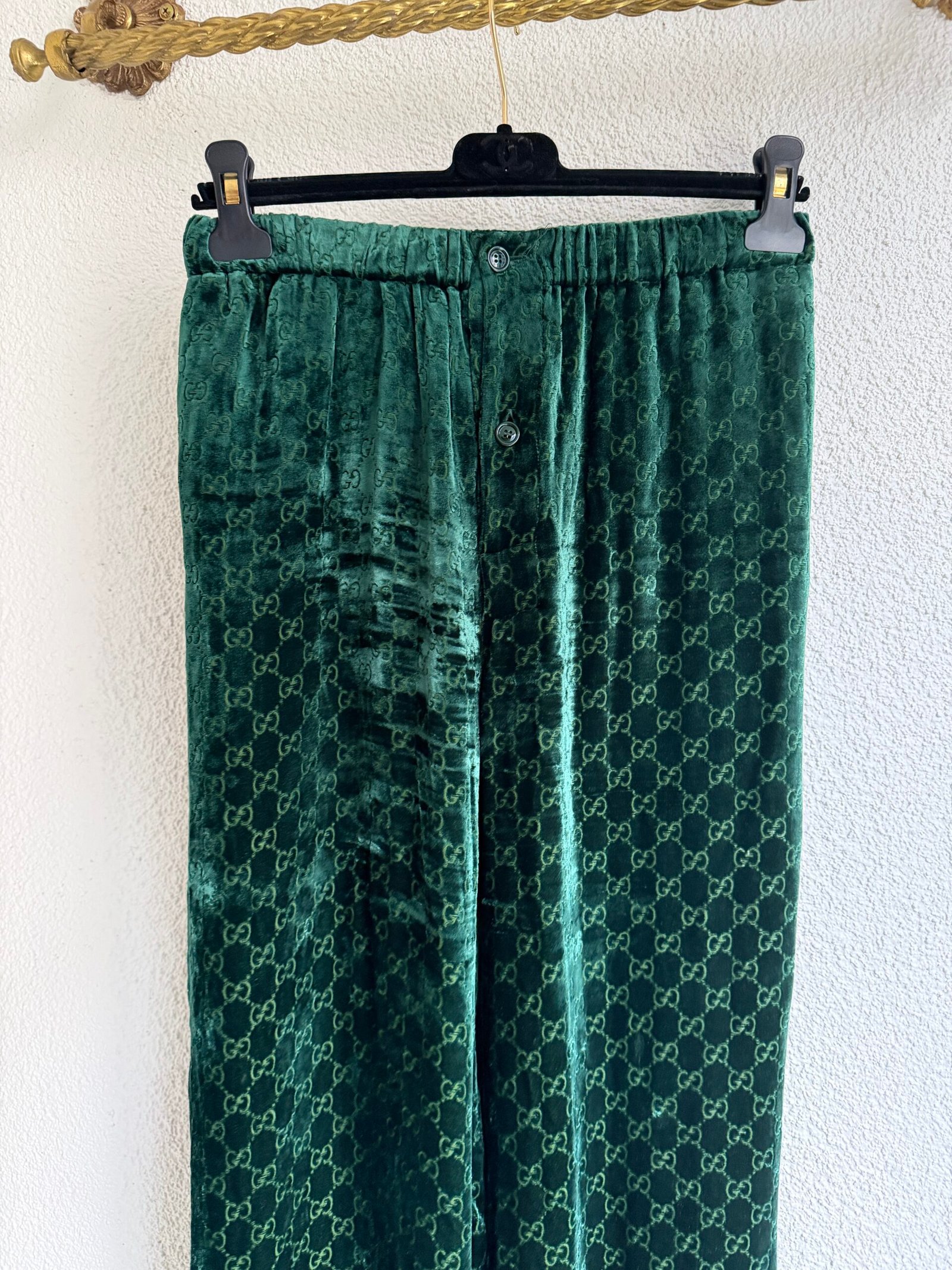 Gucci GG Logo Velvet Two-Piece Set - Image 10