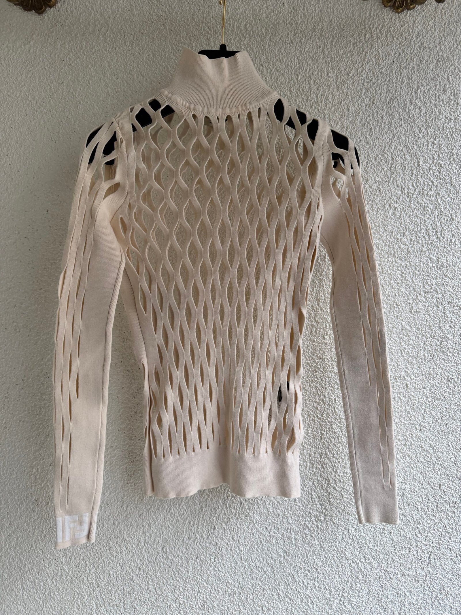 Fendi Transparent Knit Blouse - Görsel 2