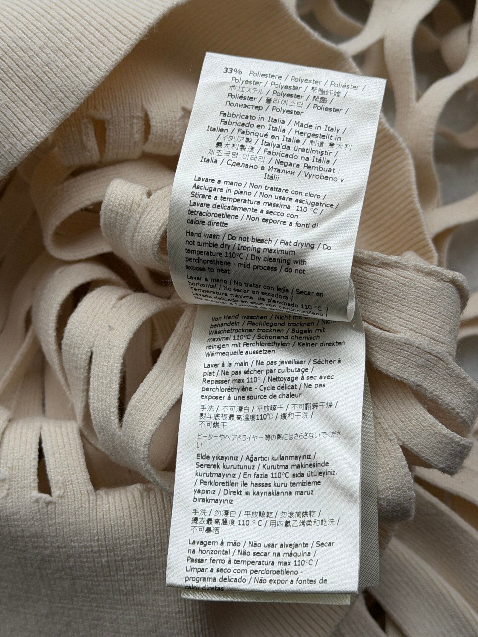 Fendi Transparent Knit Blouse - Görsel 9