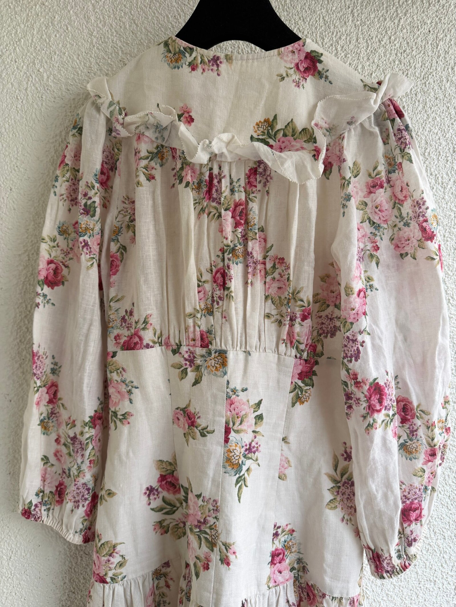 Zimmermann Floral Print Mini Dress - Görsel 8