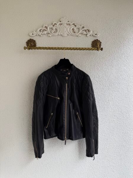 Gucci Lambskin Vintage Sports Jacket