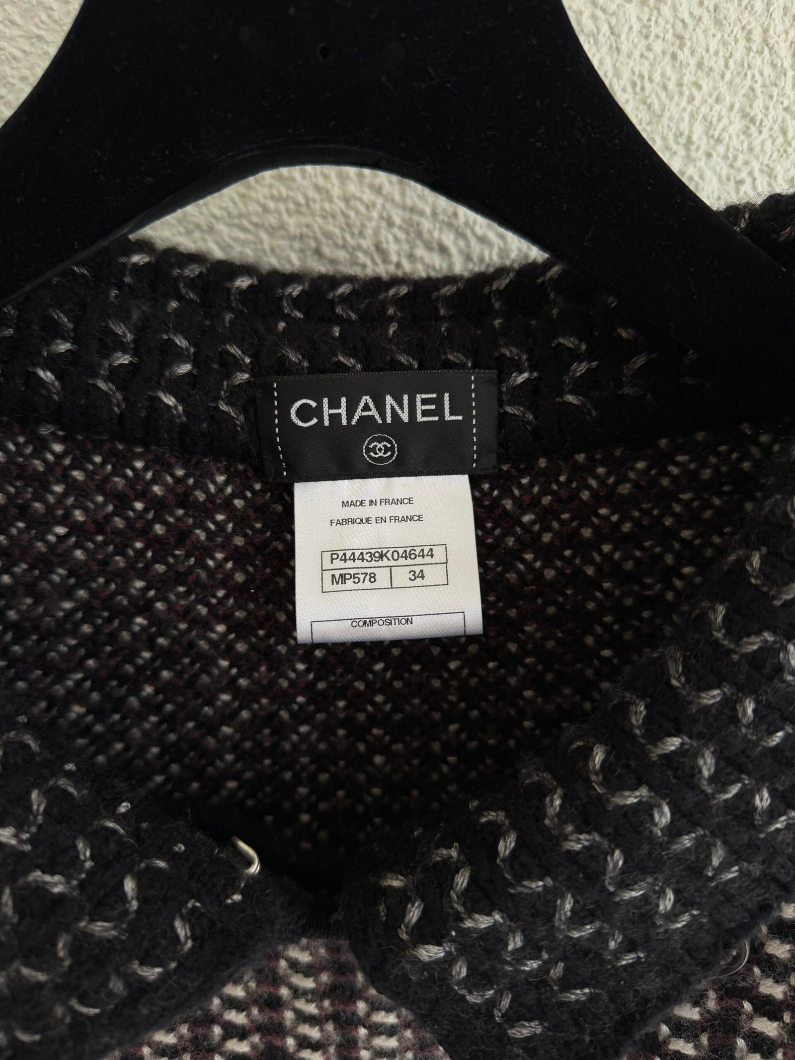 Chanel CC Button Cashmere Cardigan - Görsel 7