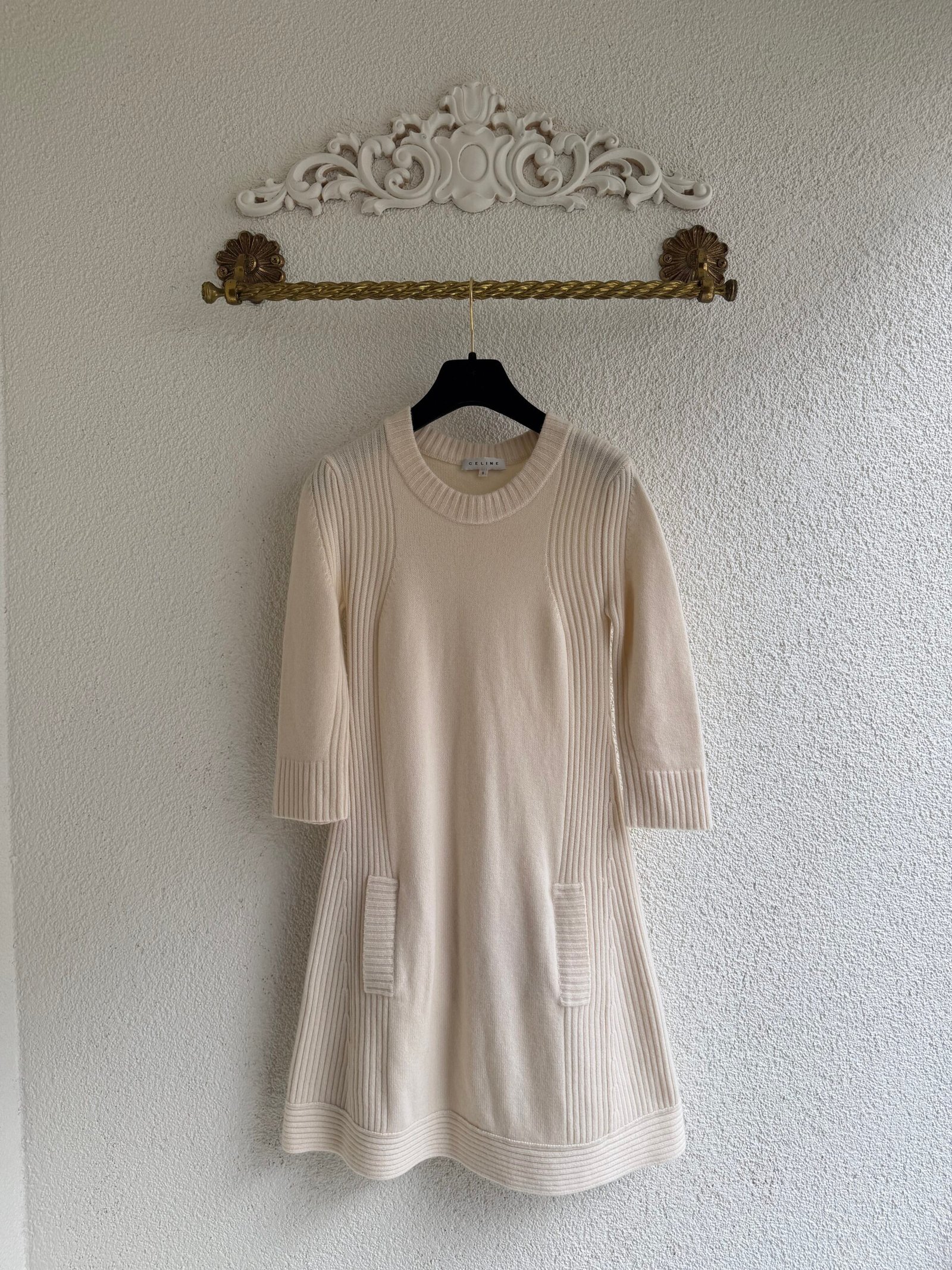 Celine Wool Mini Dress