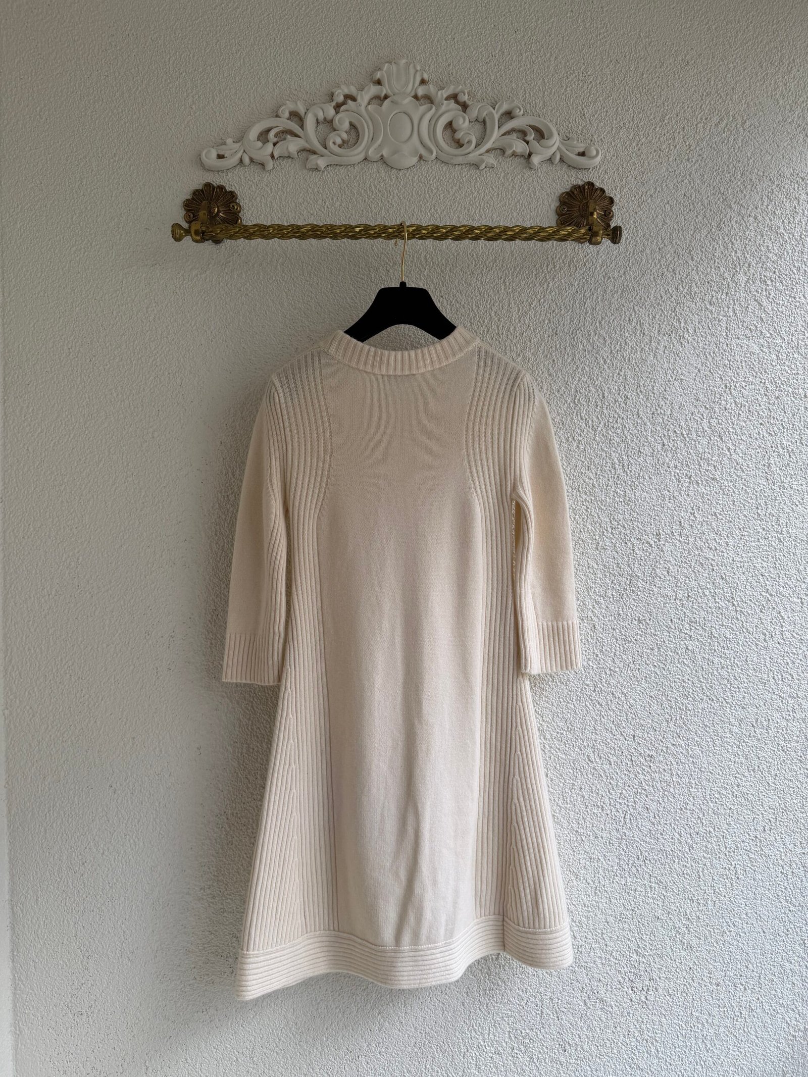 Celine Wool Mini Dress - Image 9