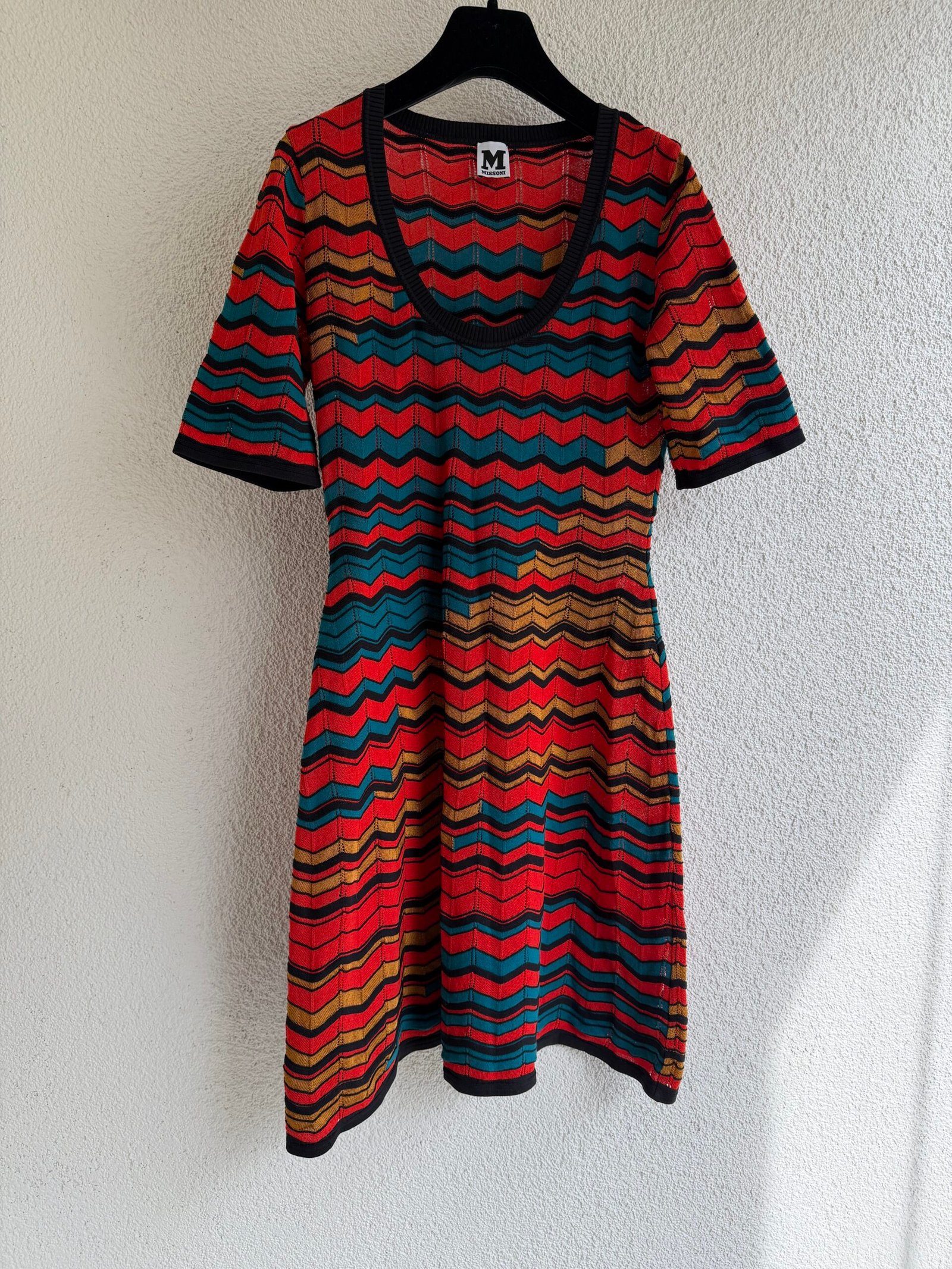 M Missoni Zigzag Print Mini Dress - Image 2