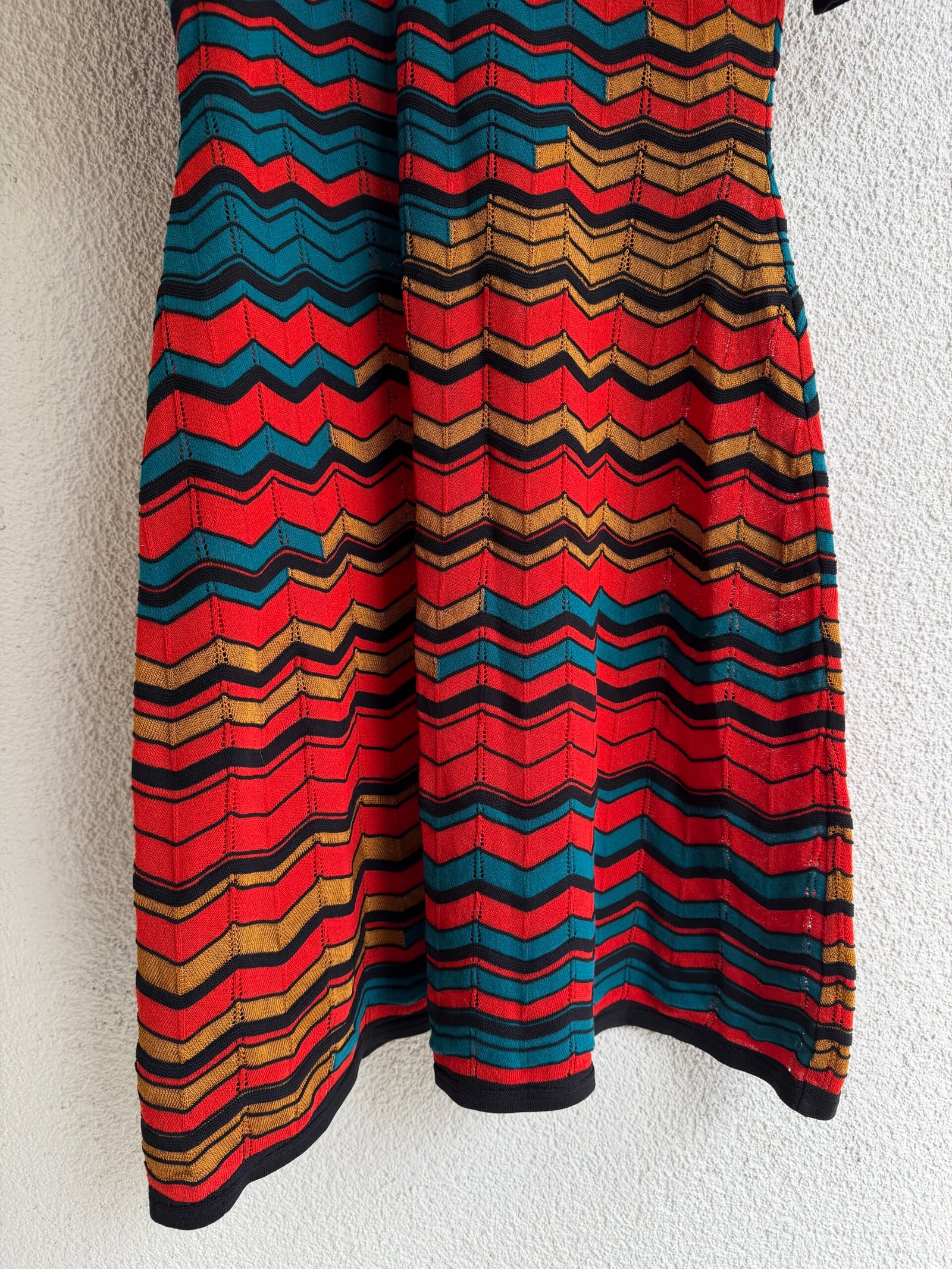 M Missoni Zigzag Print Mini Dress - Image 4