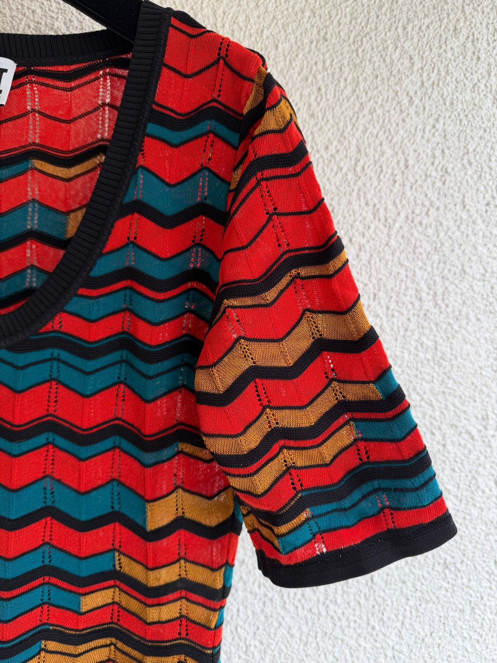 M Missoni Zigzag Print Mini Dress - Image 5