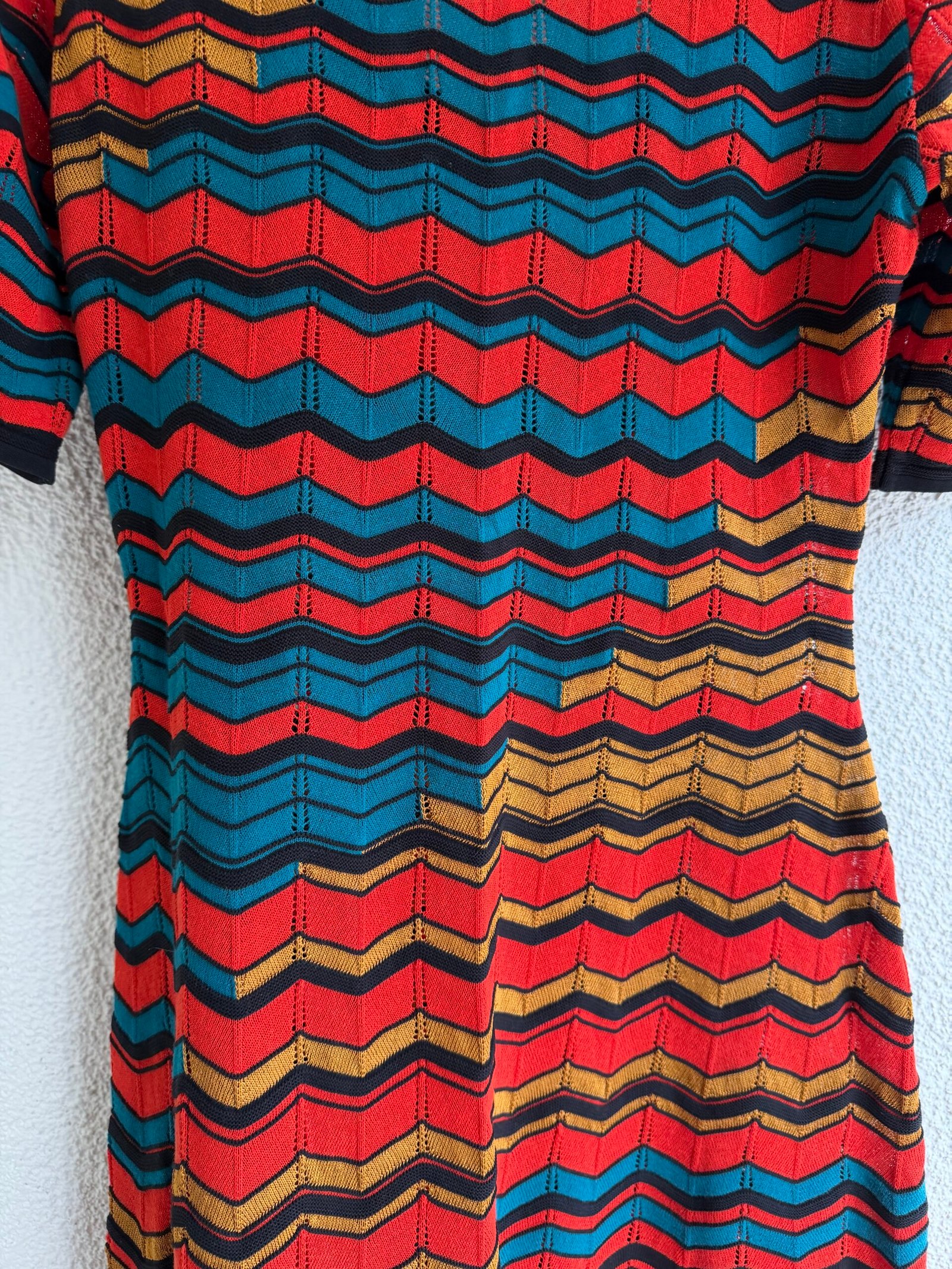 M Missoni Zigzag Print Mini Dress - Image 7