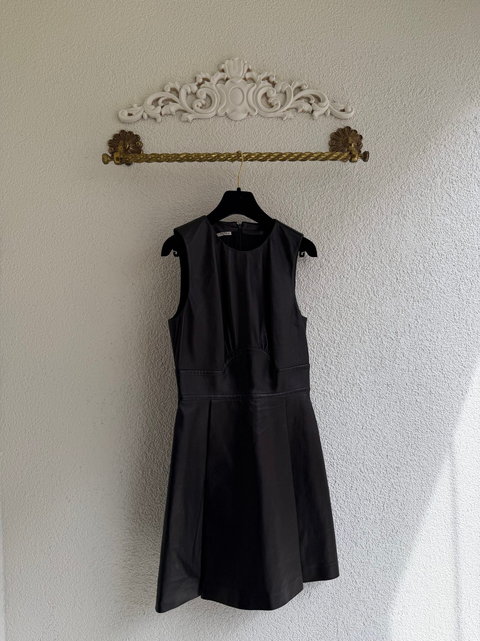 Miu Miu Lambskin Mini Dress