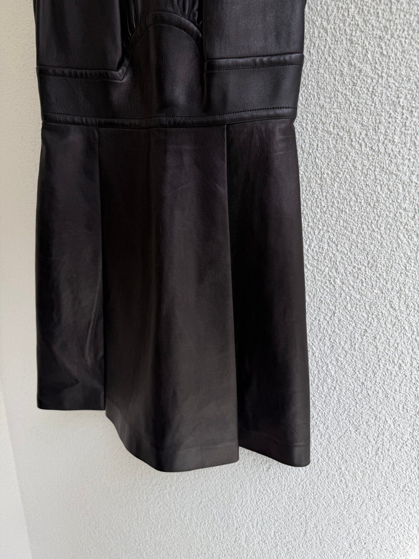 Miu Miu Lambskin Mini Dress - Image 6