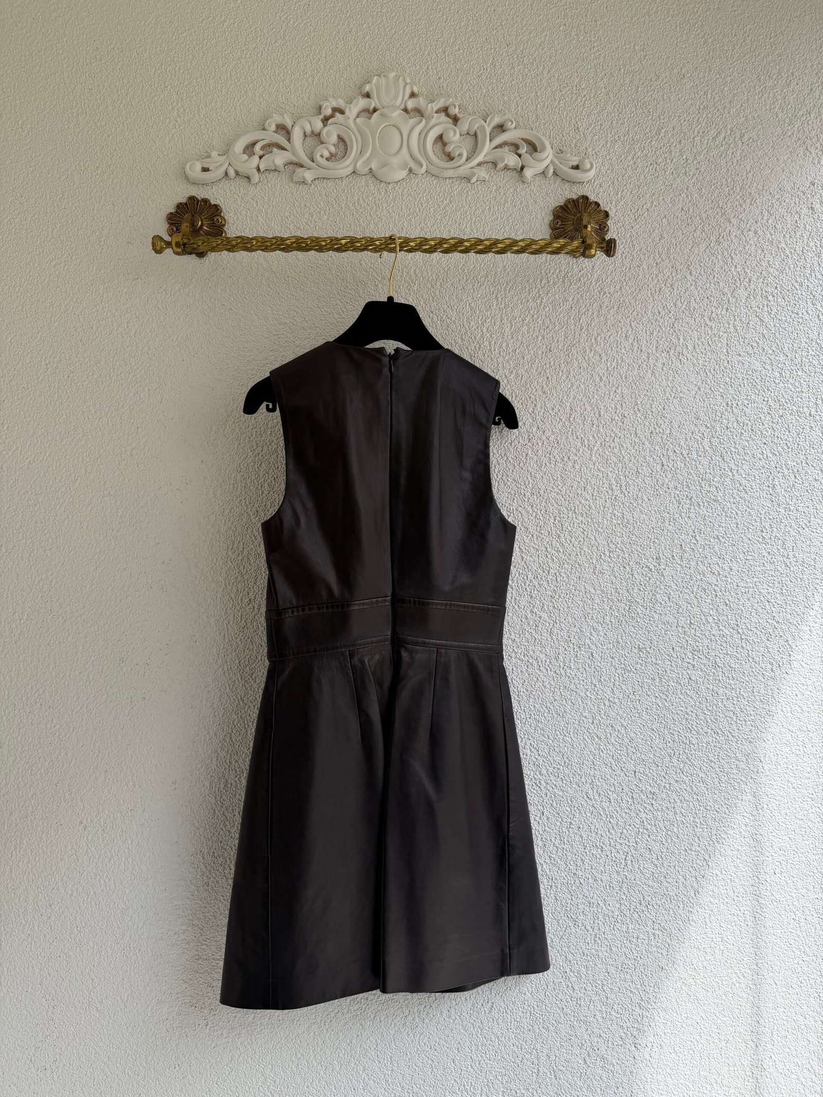 Miu Miu Lambskin Mini Dress - Image 7