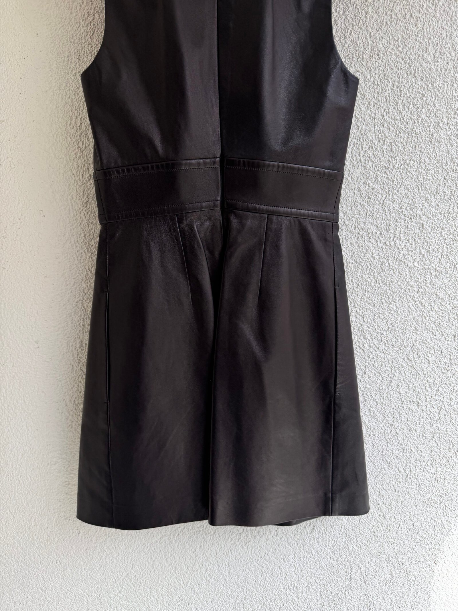 Miu Miu Lambskin Mini Dress - Image 8