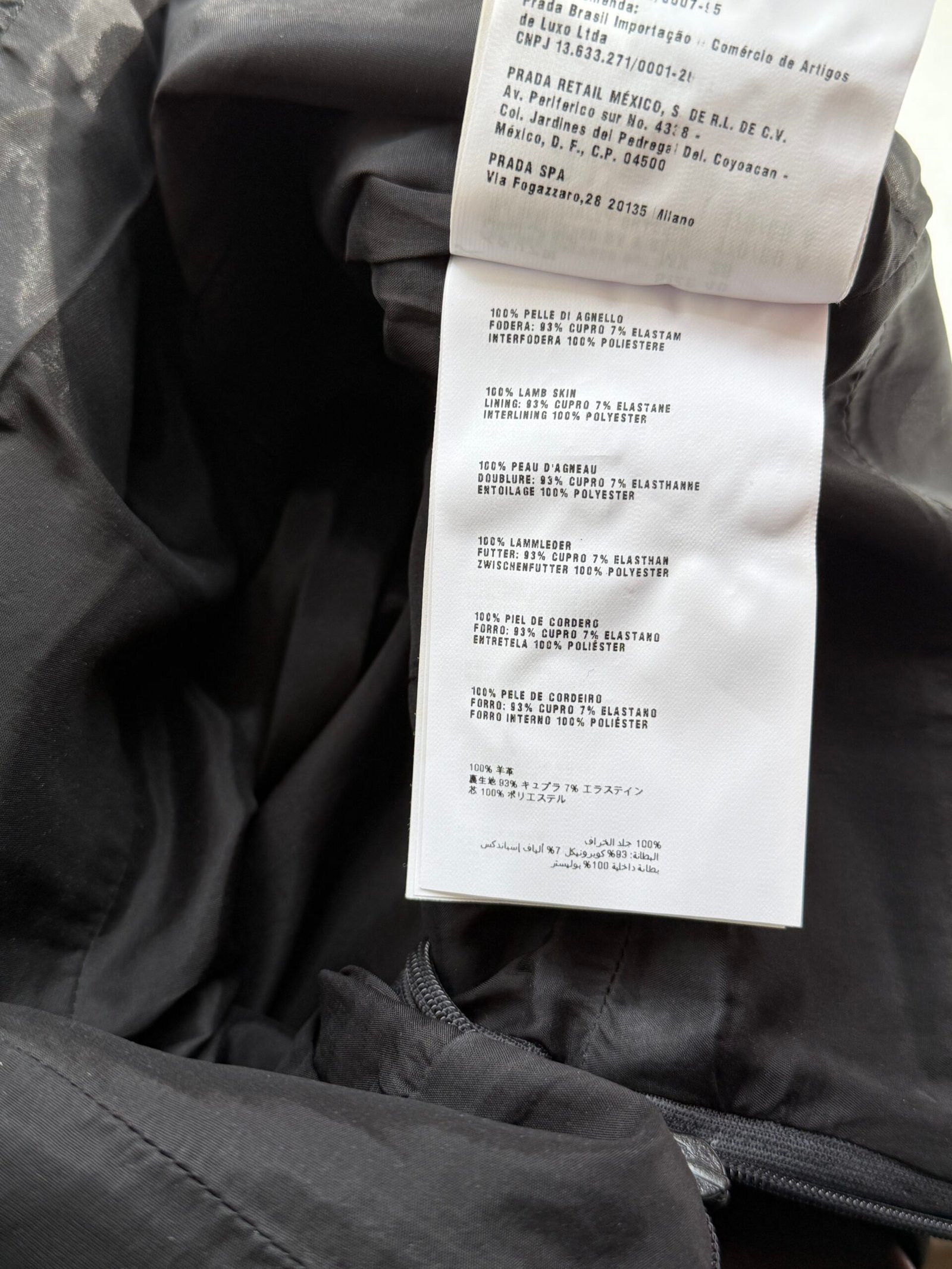 Miu Miu Lambskin Mini Dress - Image 10