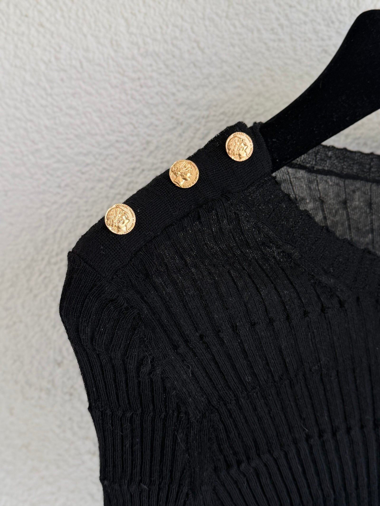 Chanel Sheer Silk Blouse - Image 3