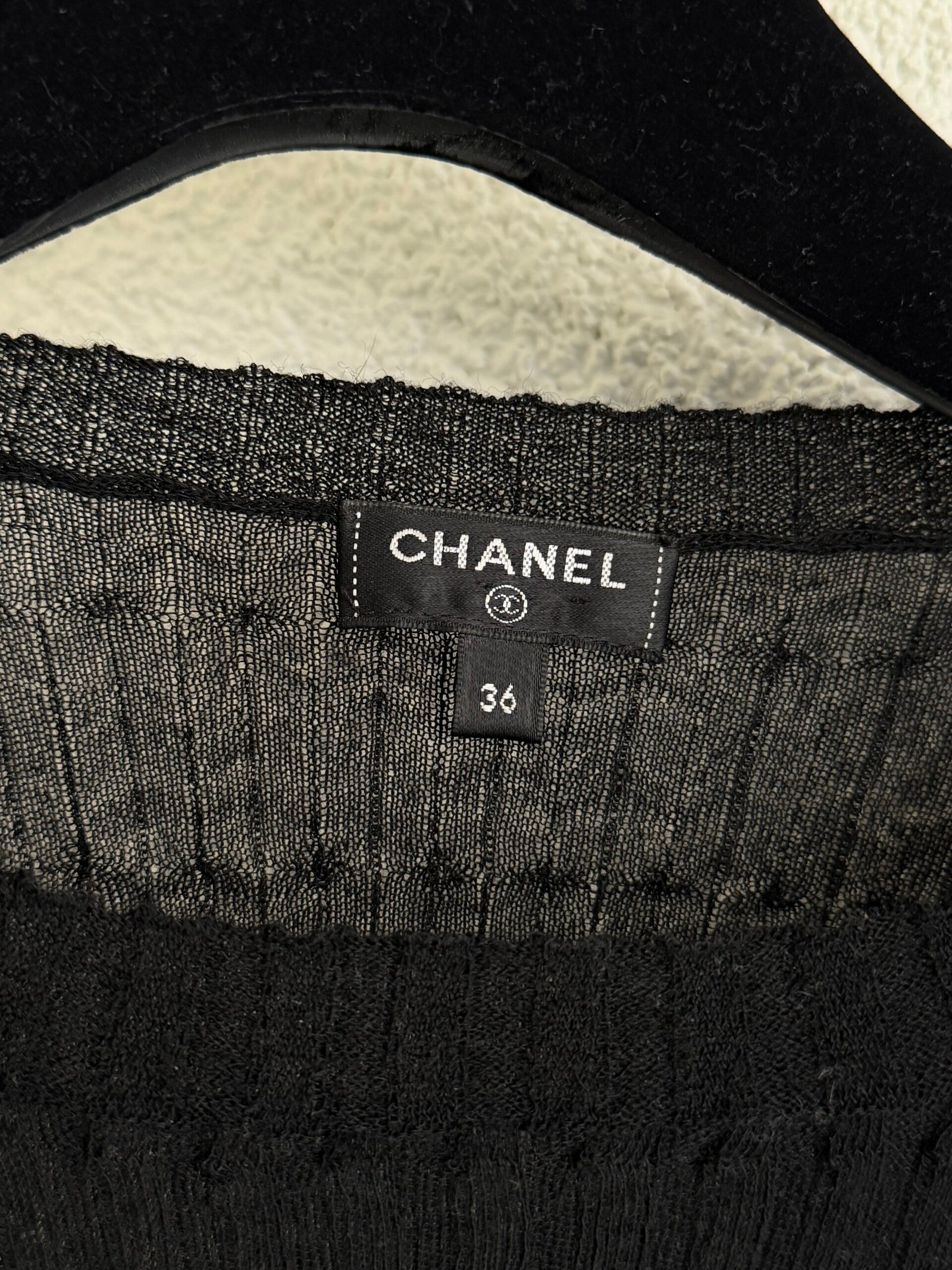 Chanel Sheer Silk Blouse - Image 7