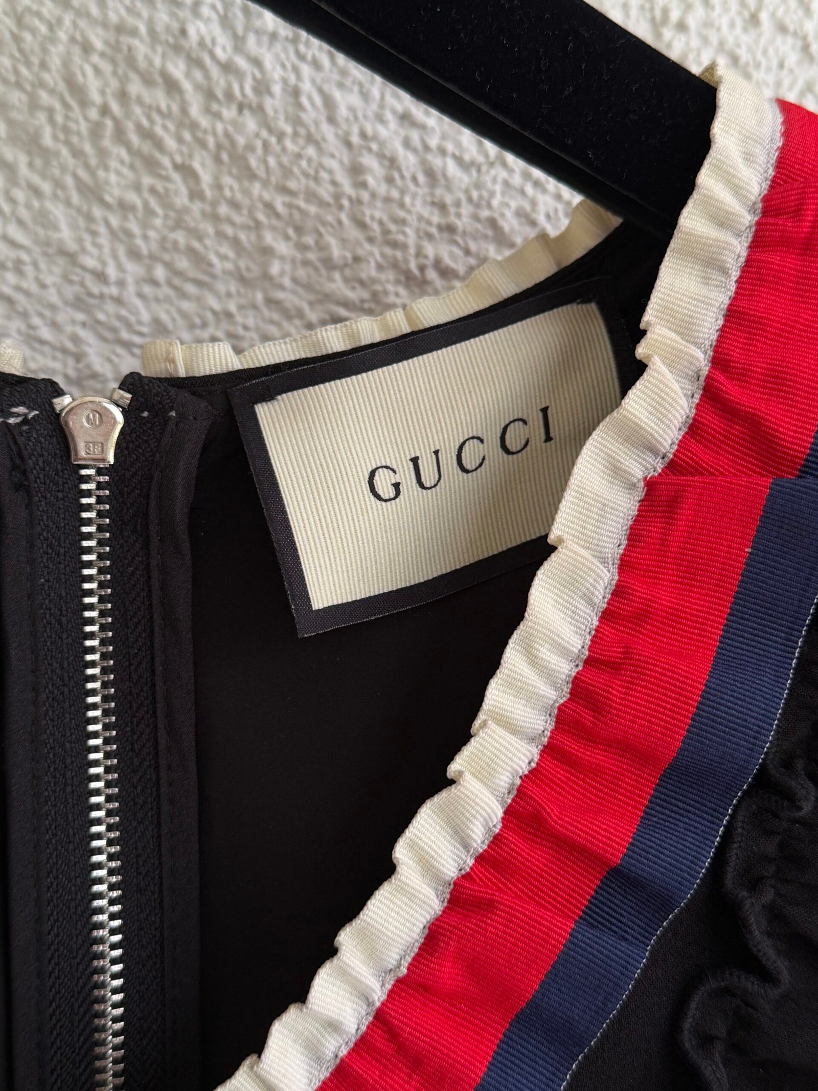 Gucci Ruffle Detail Mini Dress - Image 6