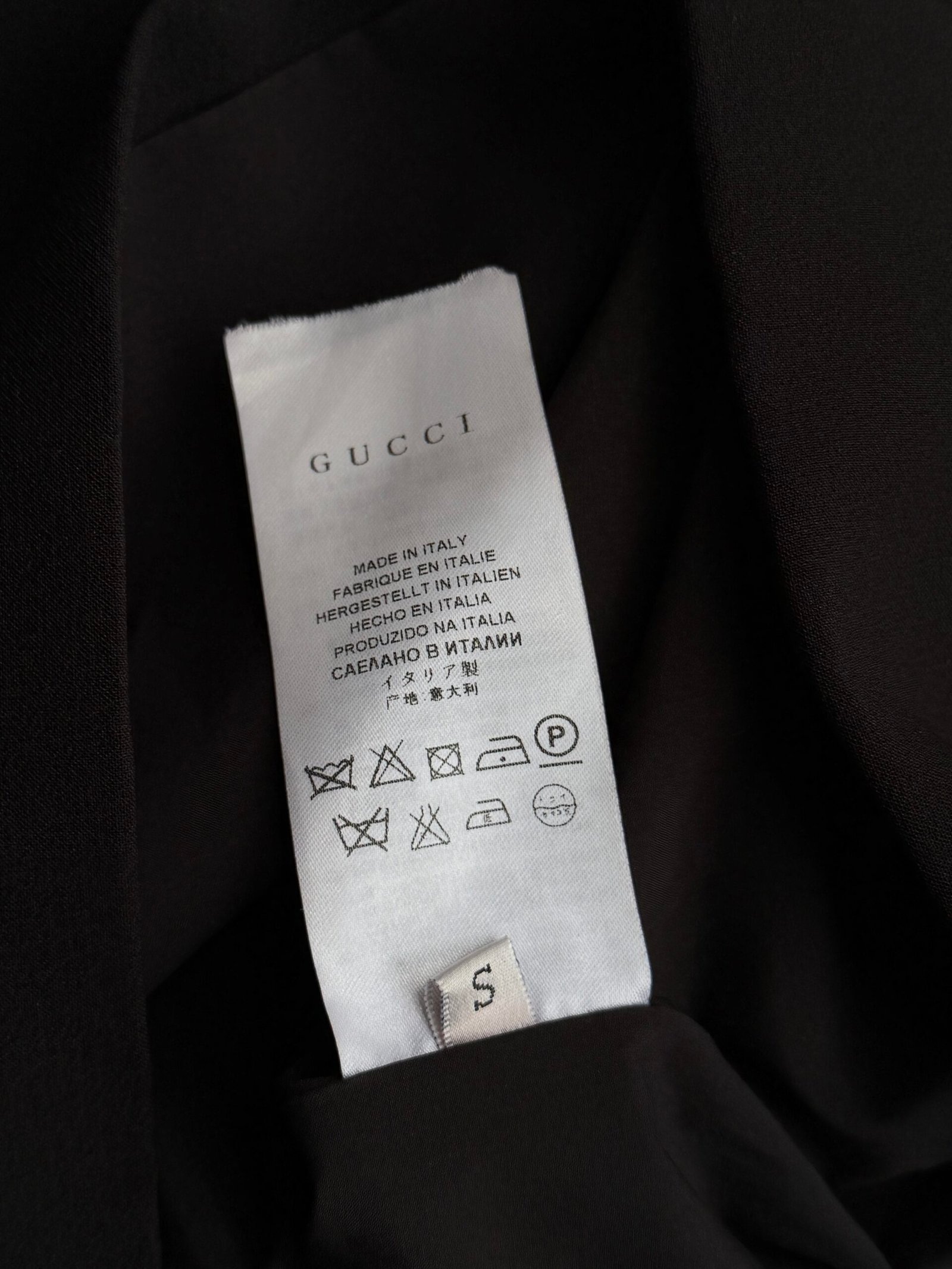 Gucci Ruffle Detail Mini Dress - Image 9