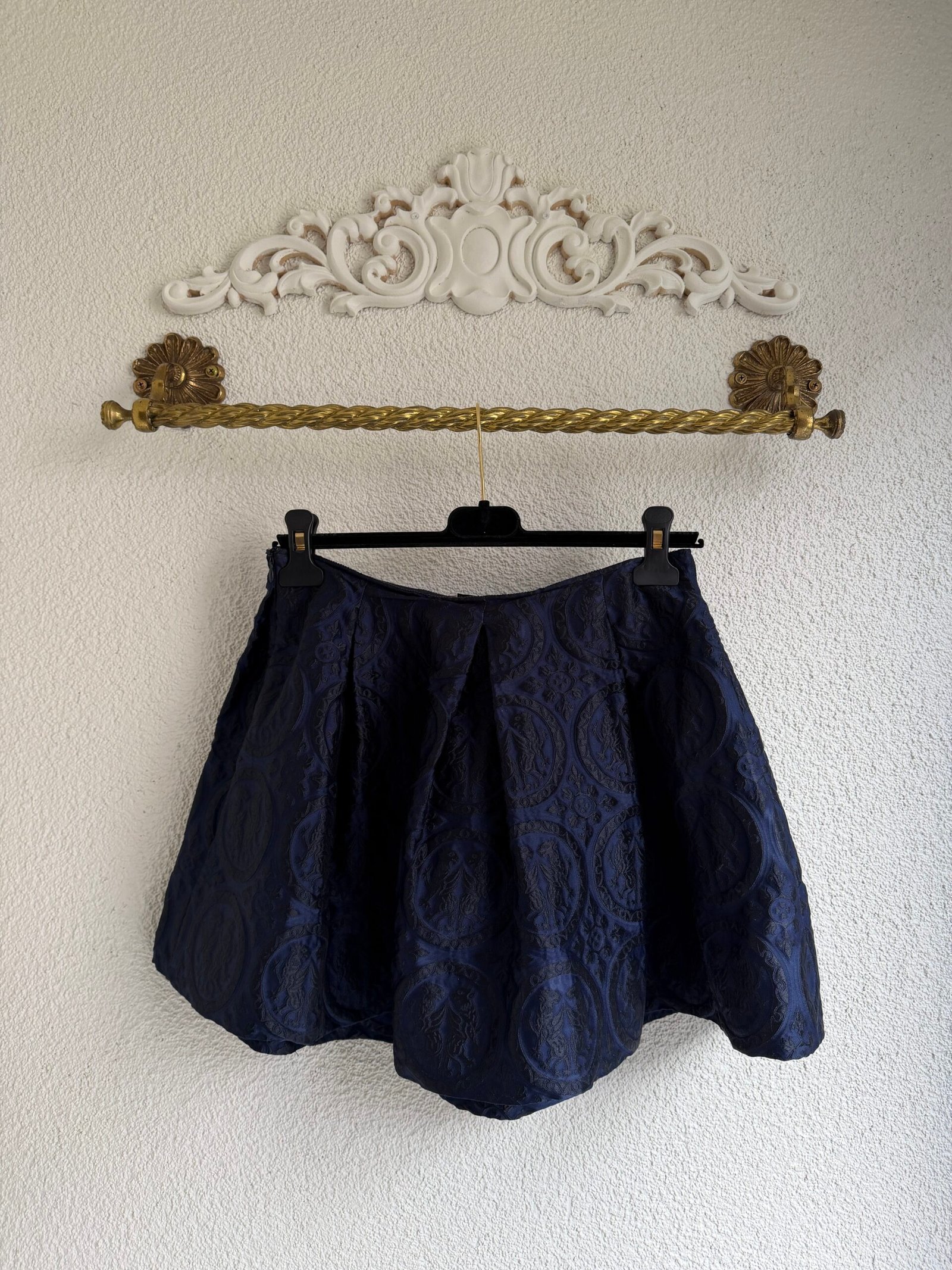 Miu Miu Jacquard Mini Skirt