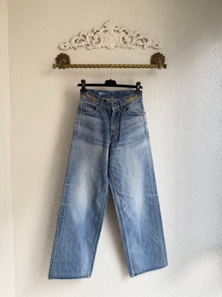 Celine Regular Fit Denim Trousers