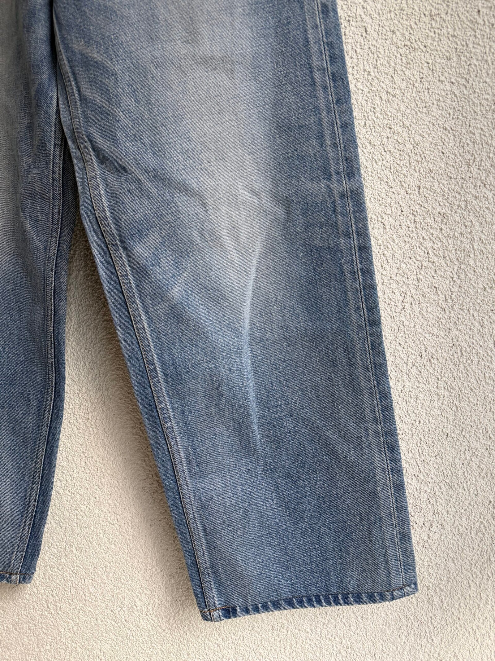 Celine Regular Fit Denim Trousers - Image 4