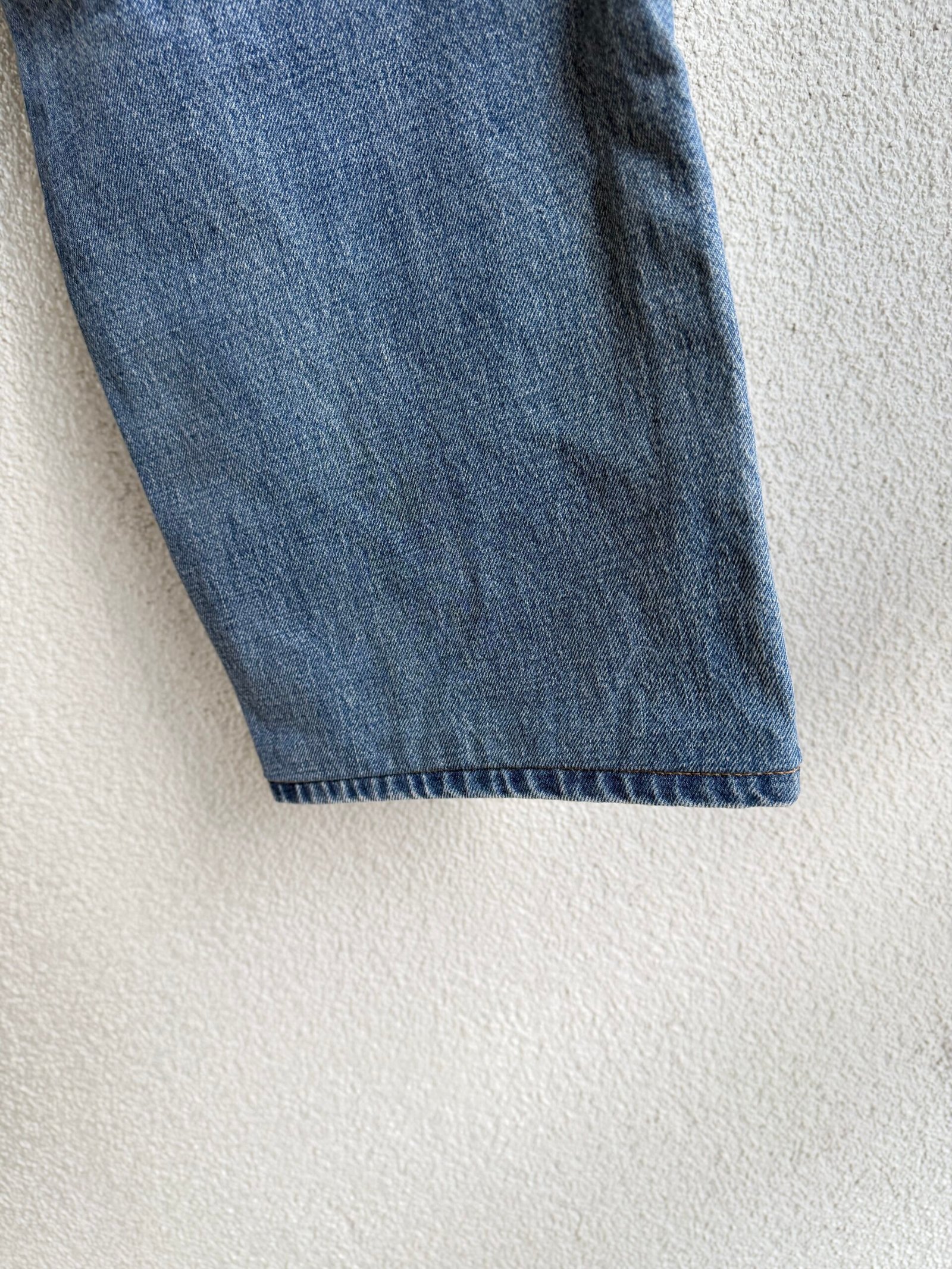 Celine Regular Fit Denim Trousers - Image 9