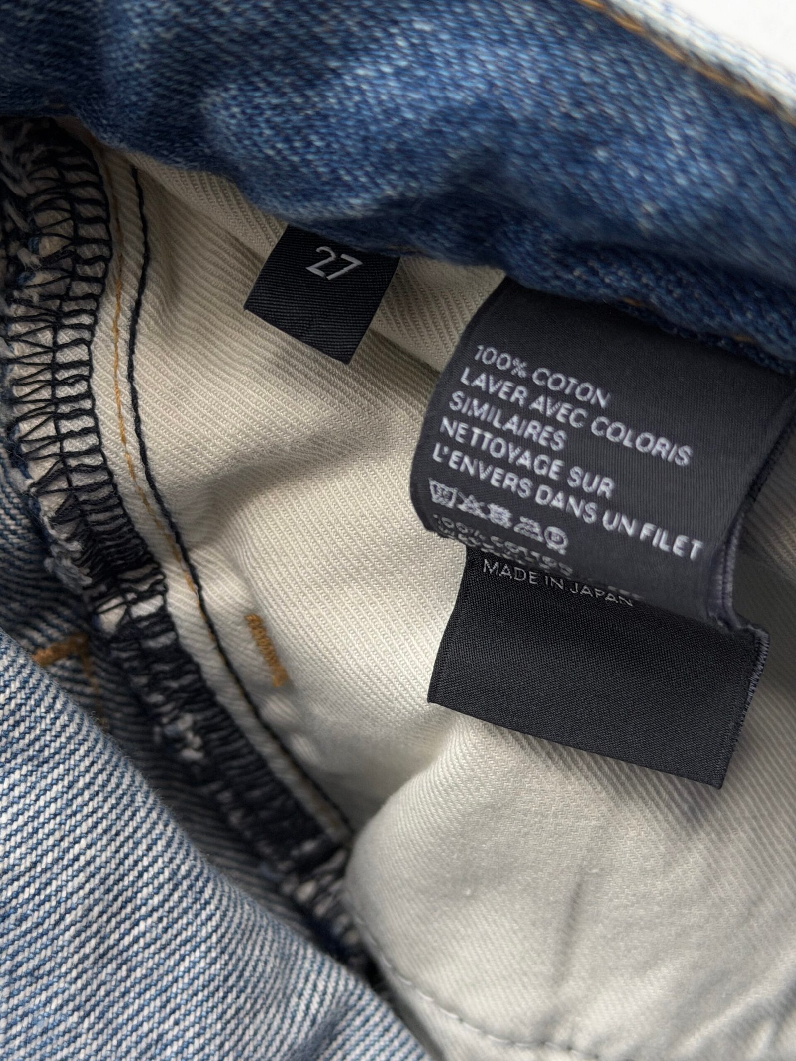 Celine Regular Fit Denim Trousers - Image 12