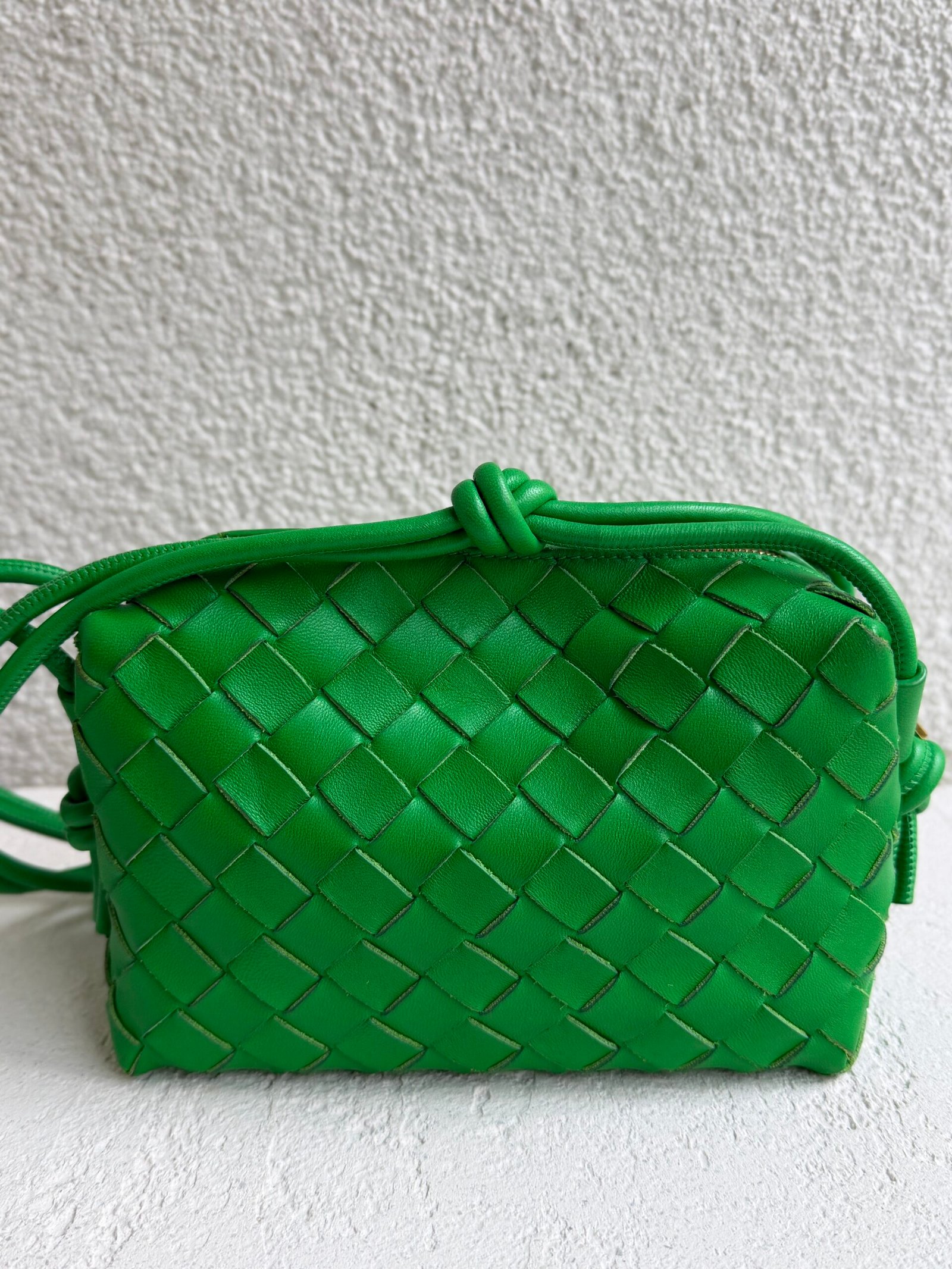 Bottega Veneta Green Loop Crossbody Bag - Image 6