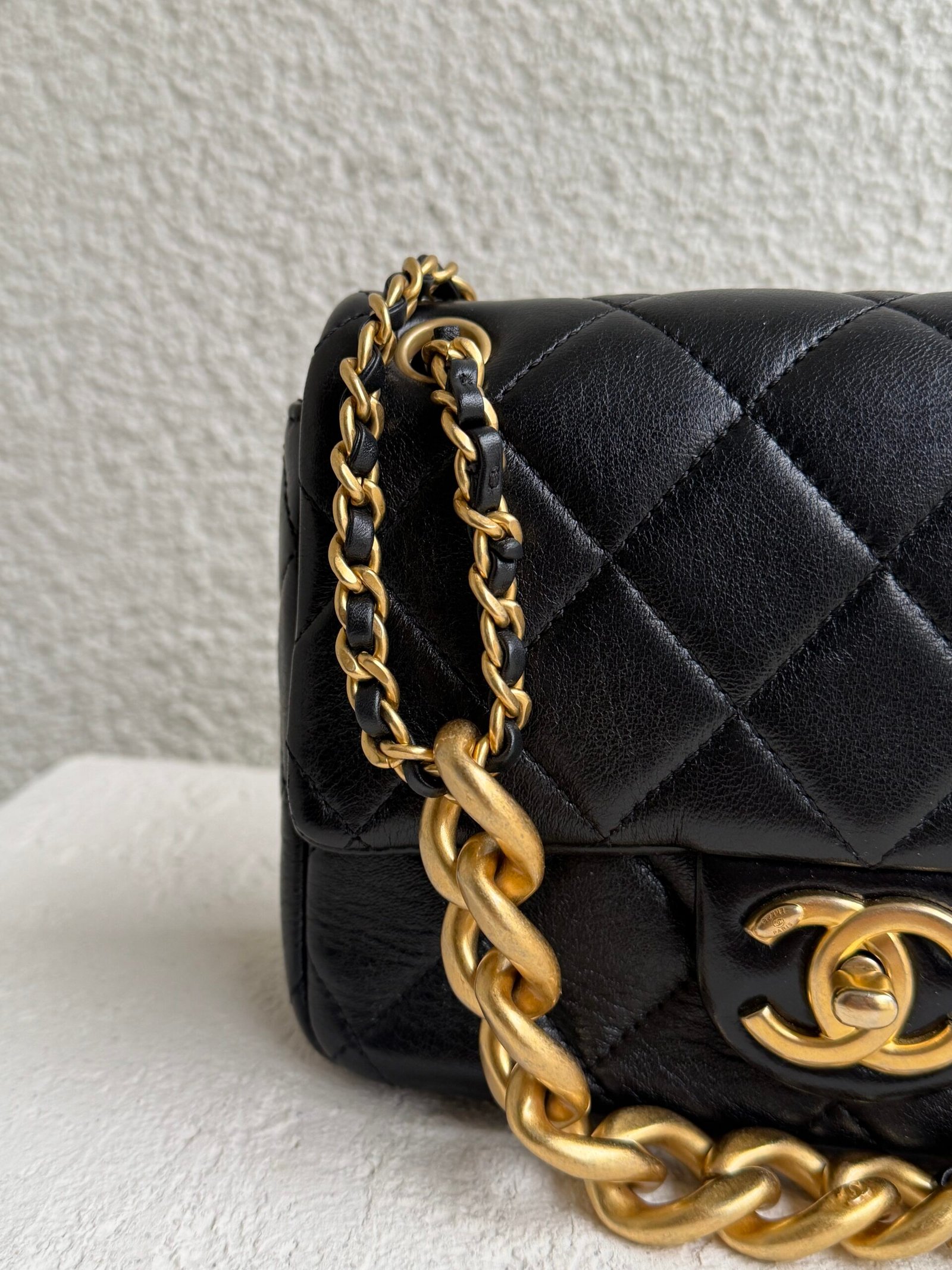 Chanel Mini Square Quilted Flap Bag - Image 3