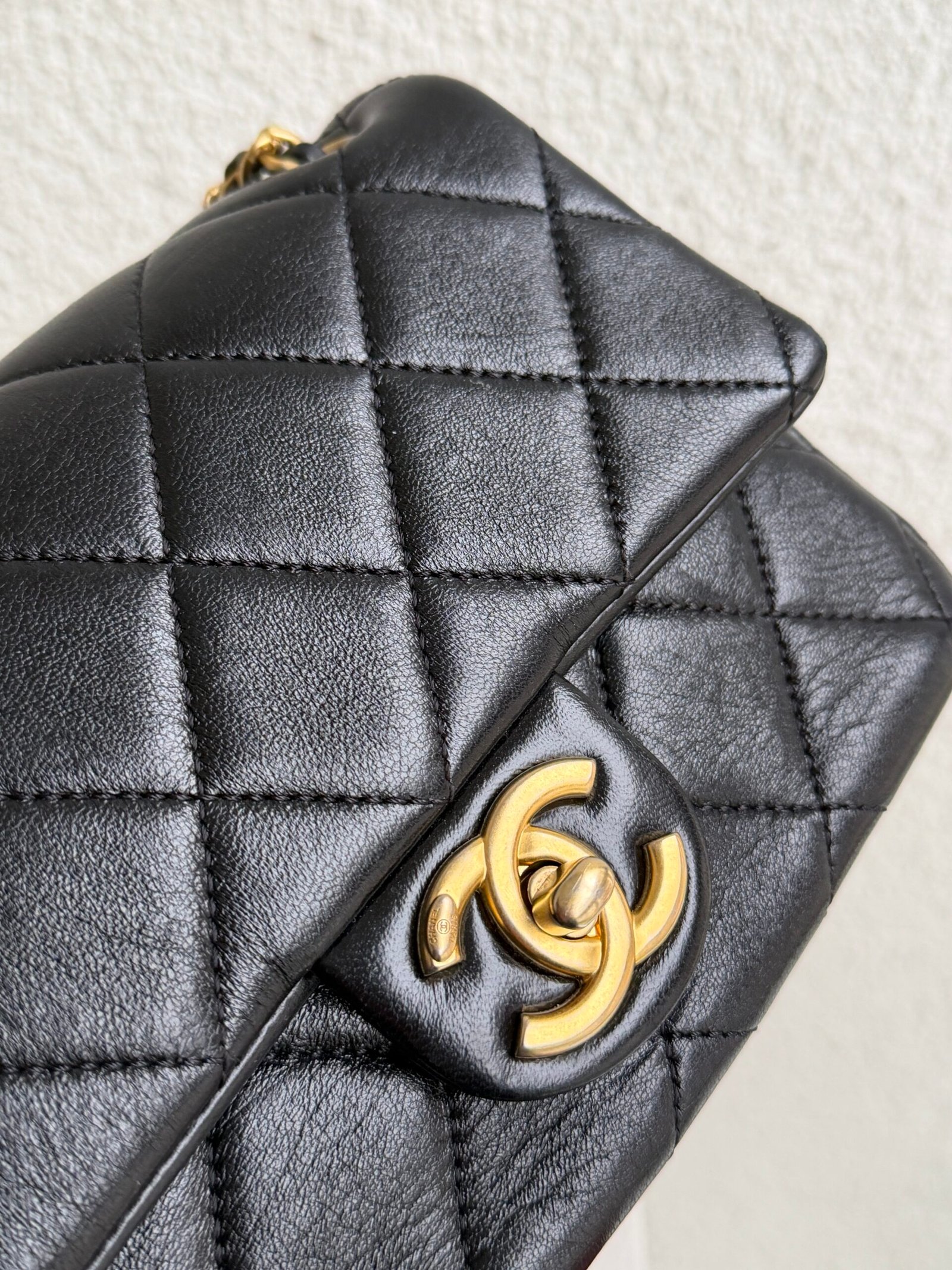 Chanel Mini Square Quilted Flap Bag - Image 9