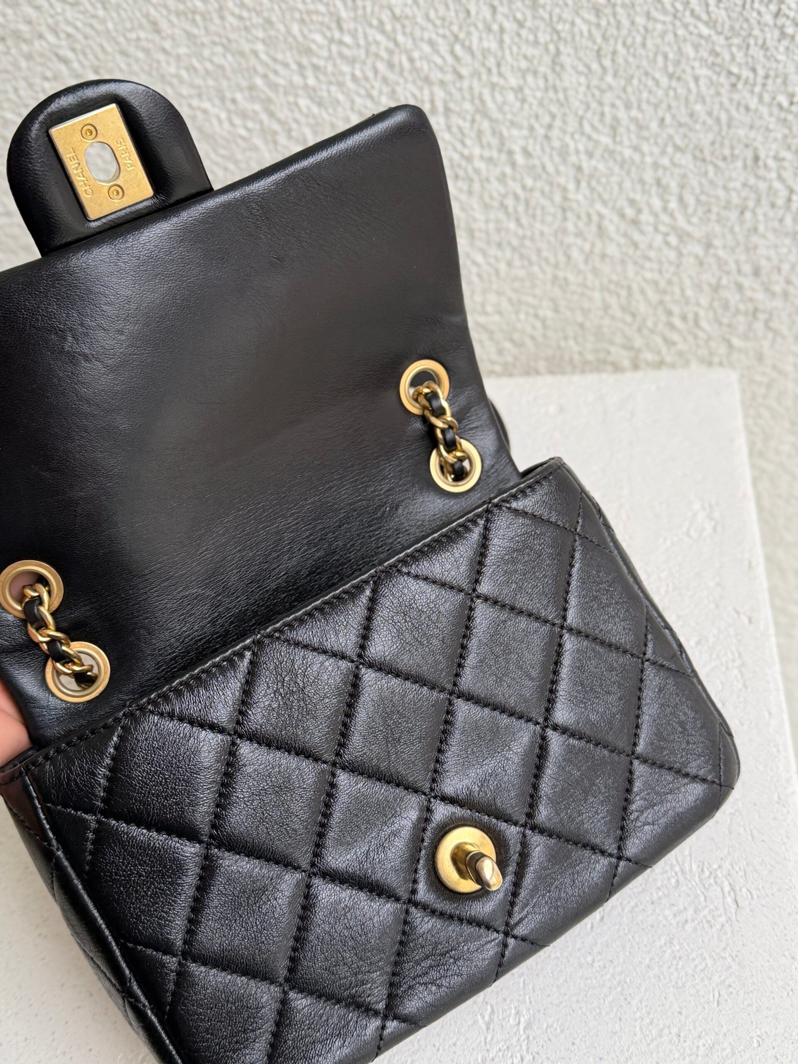 Chanel Mini Square Quilted Flap Bag - Image 10