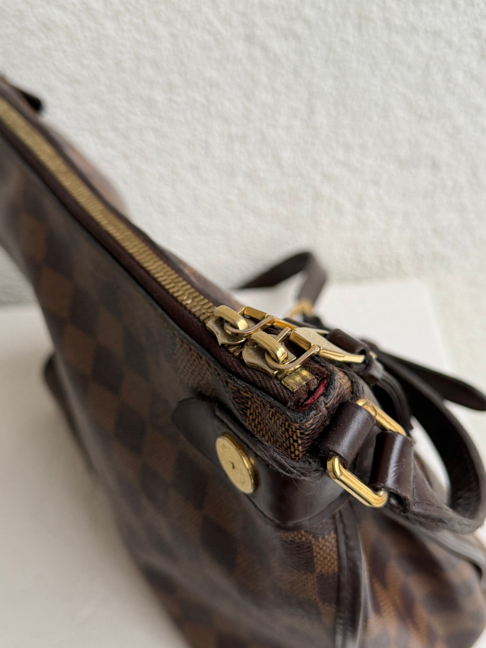 Louis Vuitton Damiere Canvas Duomo Crossbody Bag - Görsel 12